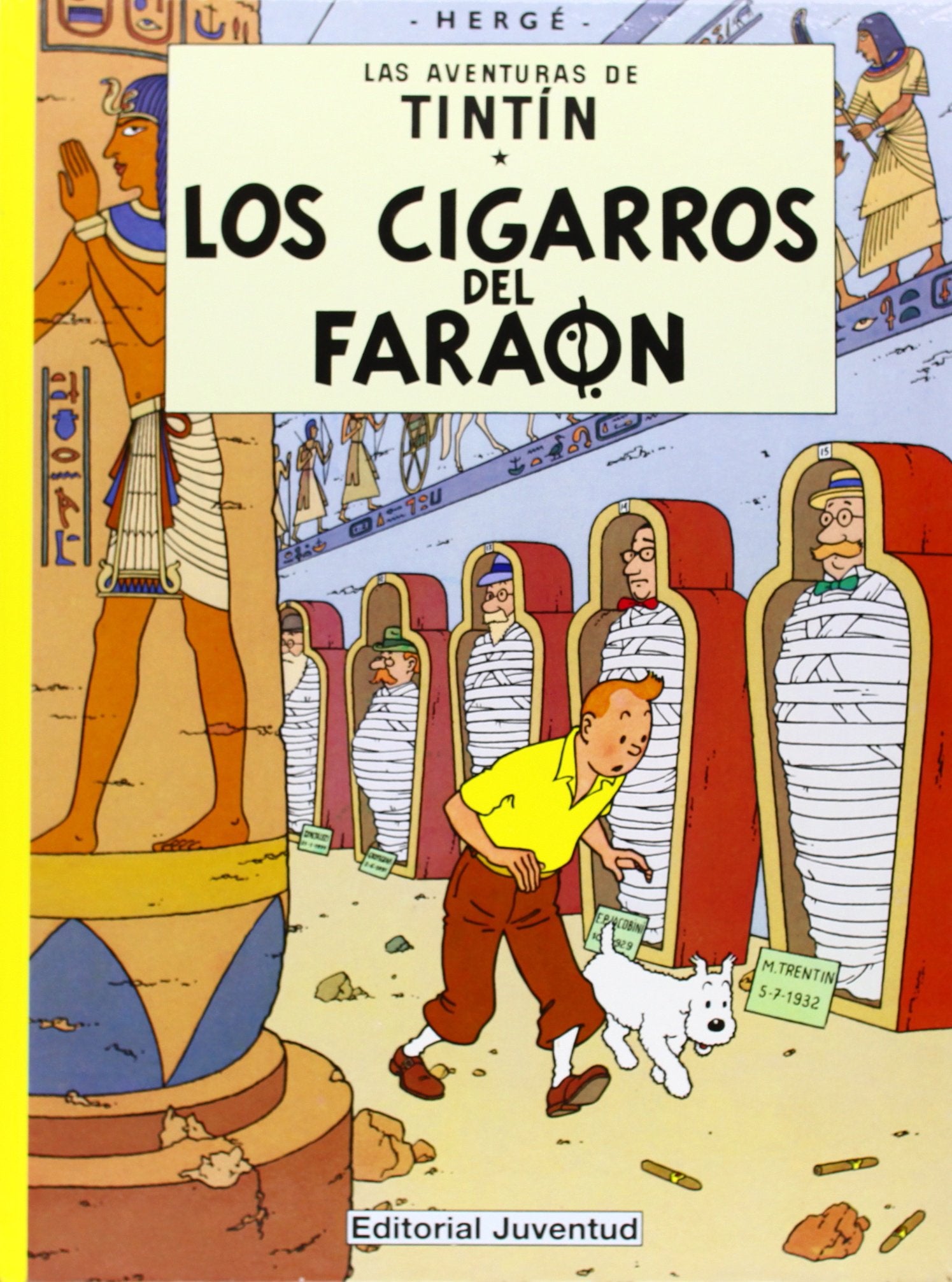 Los cigarros del faraón (cartoné) (LAS AVENTURAS DE TINTIN CARTONE)