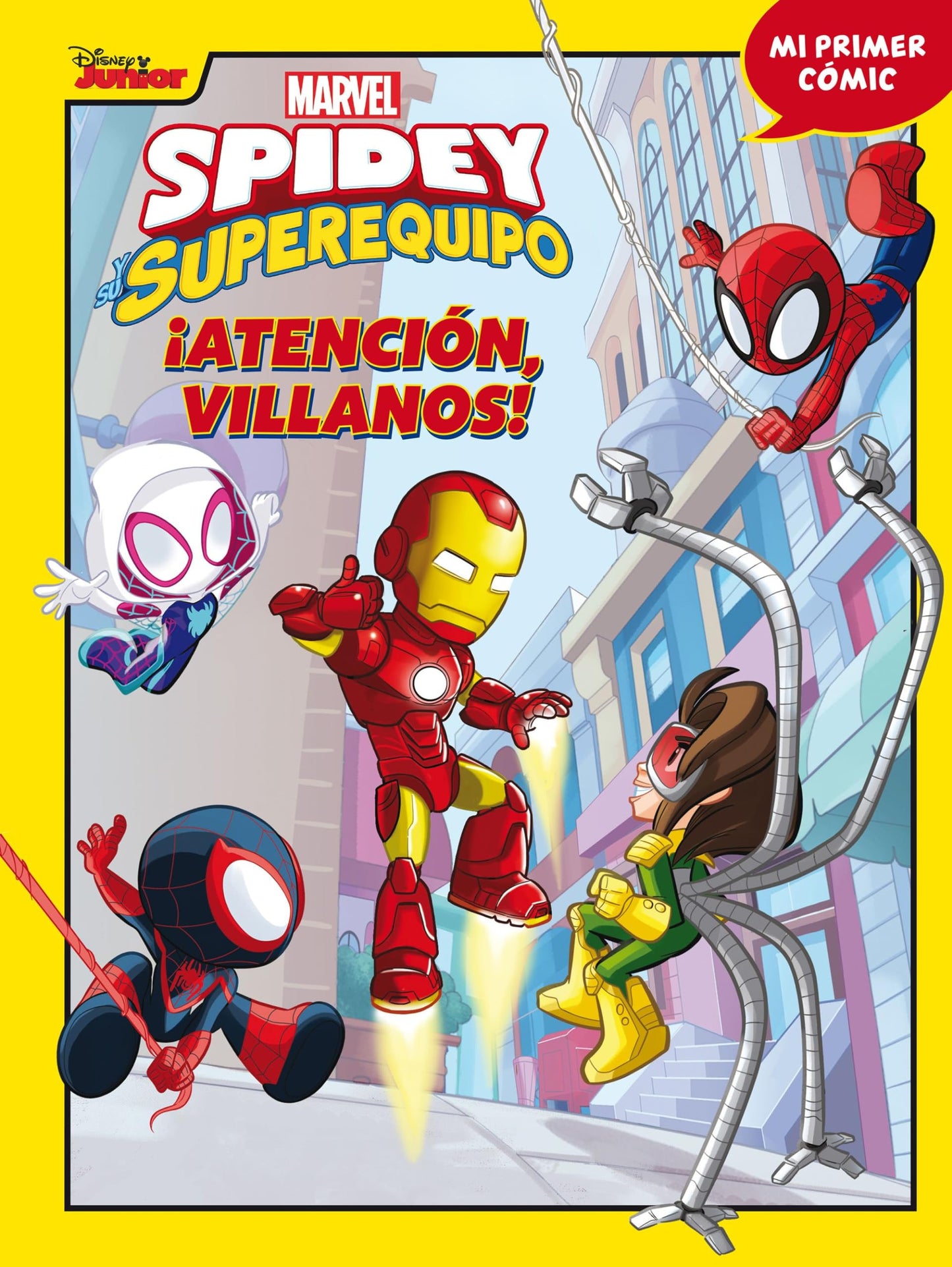 Libro: Spidey y su superequipo. ¡Atención, villanos!: Mi primer cómic 6
