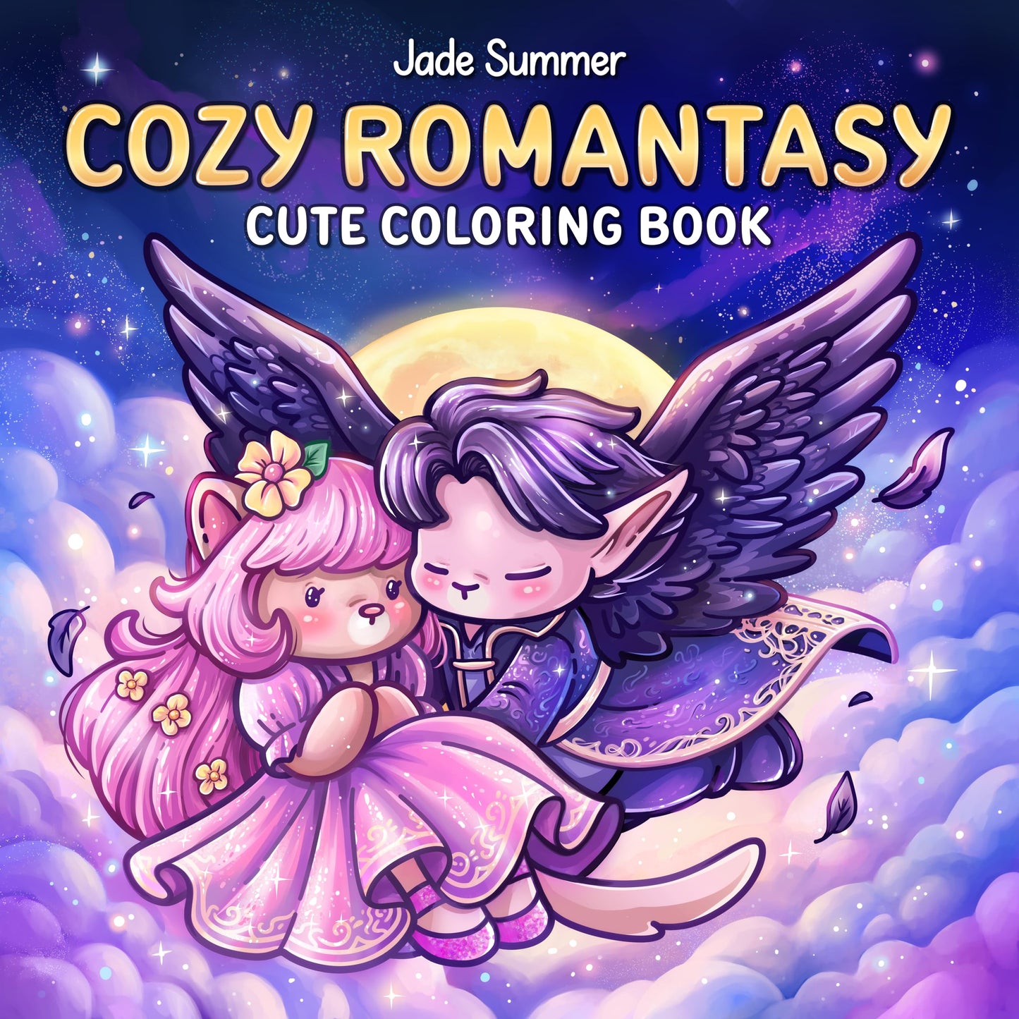 Libro: Cozy Romantasy: Cute Coloring Book for Adults and Teens with Fantasy Romance Scenes for Relaxation (Cozy Coloring Books)