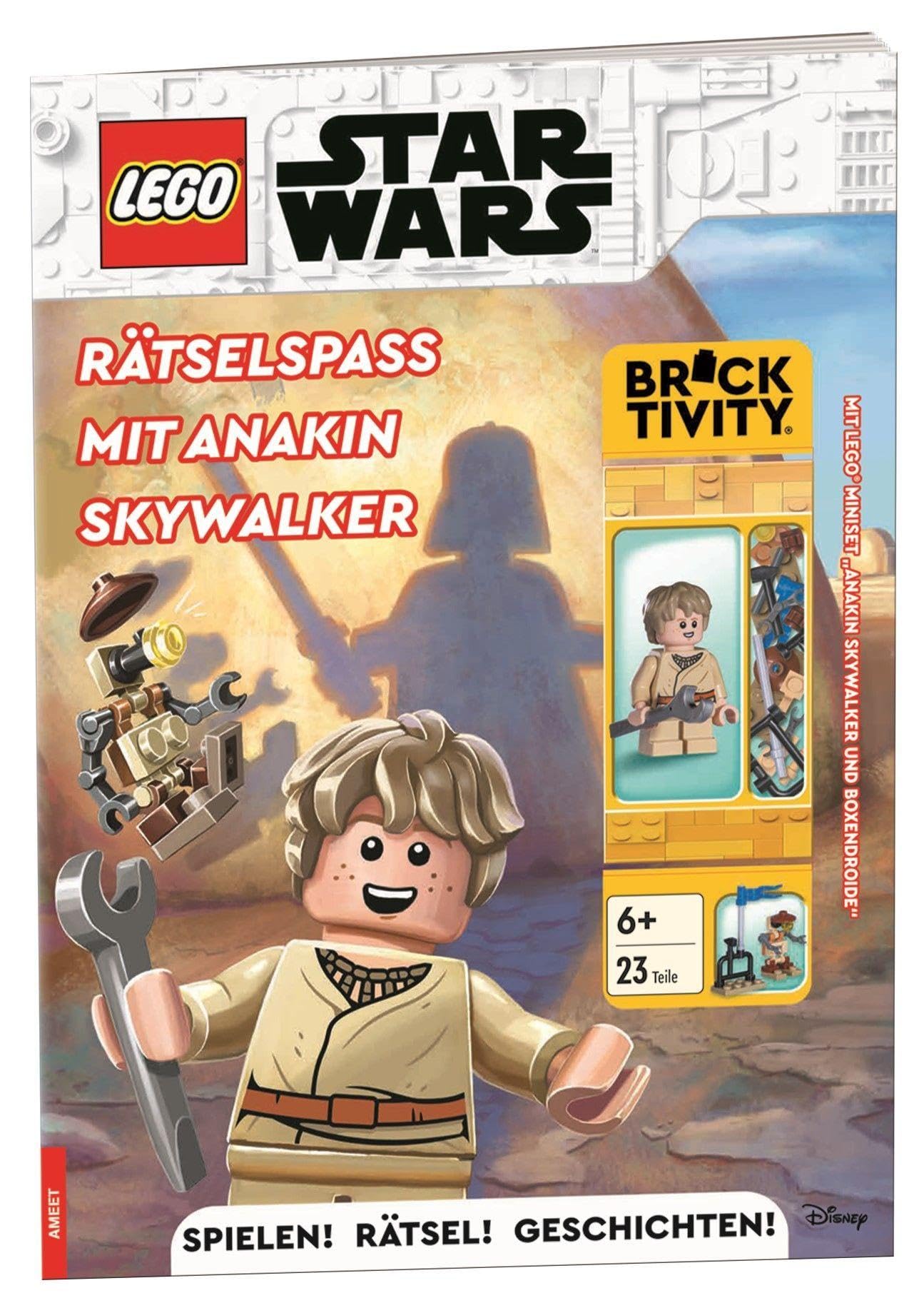 Libro: LEGO® Star Wars(TM) - Rätselspaß mit Anakin Skywalker: mit Miniset "Anakin Skywalker und Boxendroide"