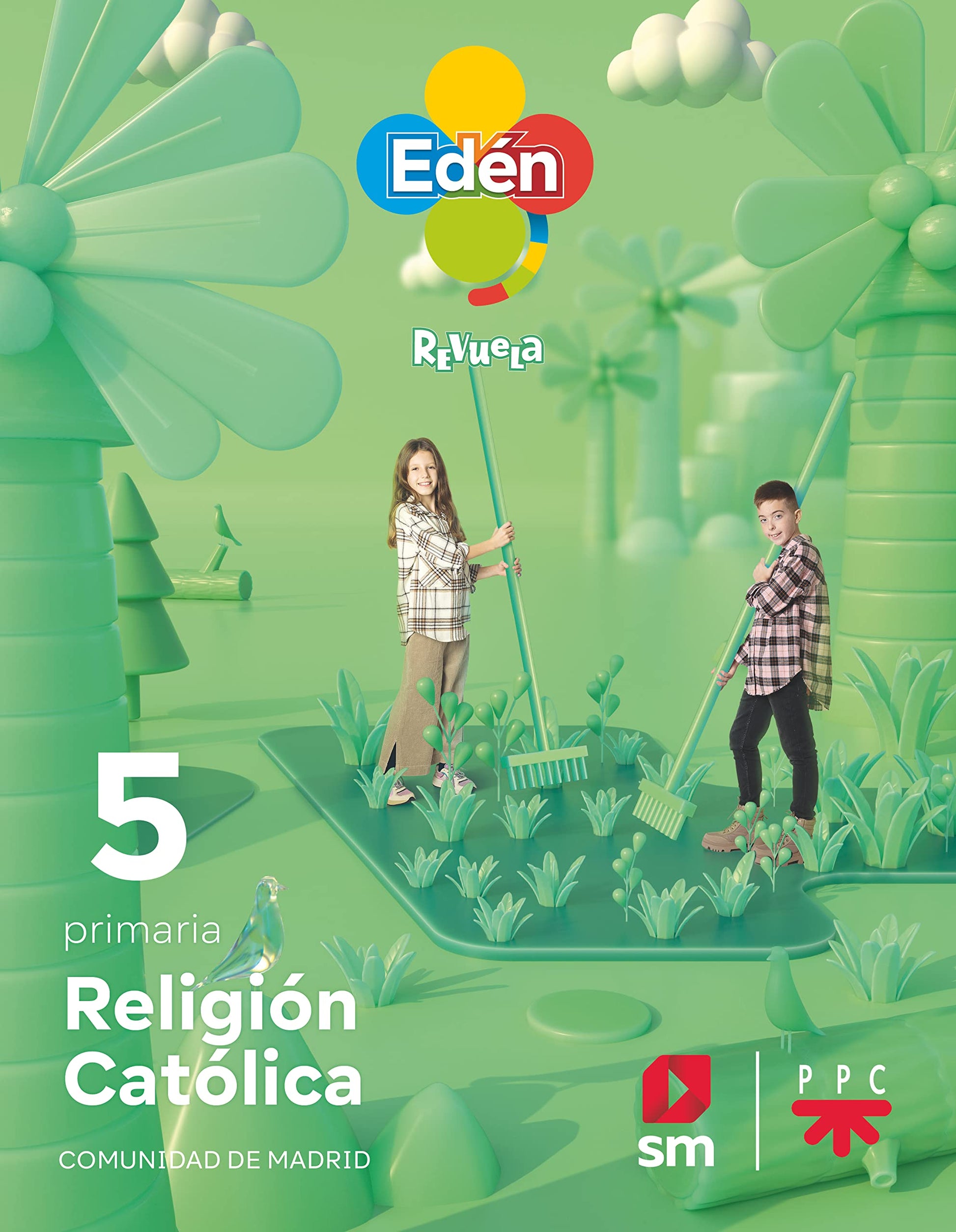 Religión católica. 5 primaria. Edén. Revuela (Madrid) 22 - 9788413926940