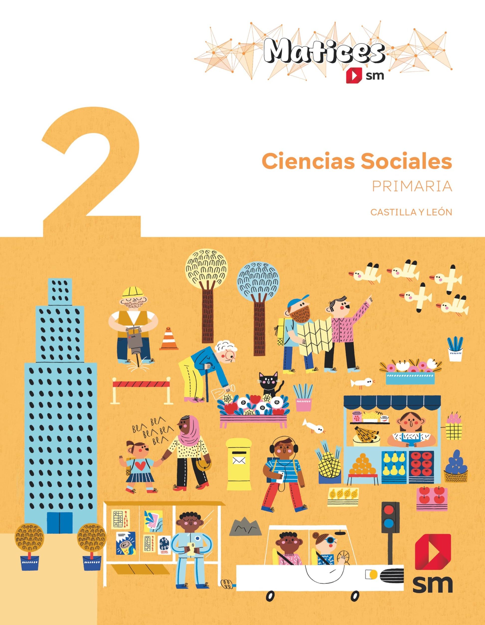 Libro: Ciencias Sociales. 2 Primaria. Matices. Castilla y León