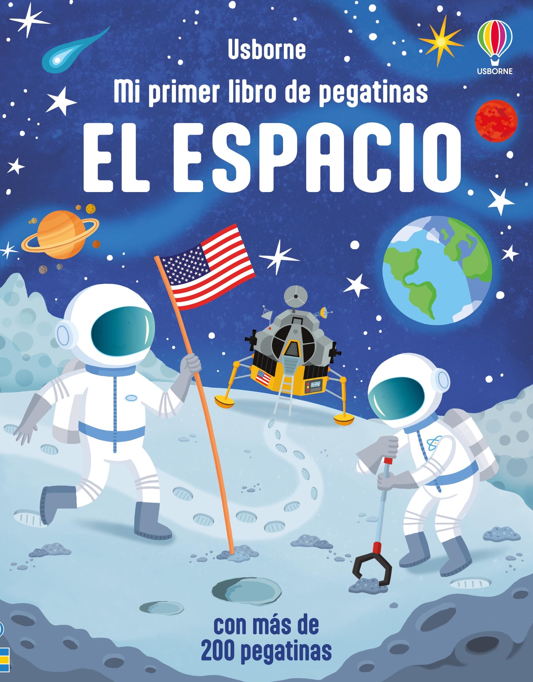 El espacio (Mi primer libro de pegatinas)