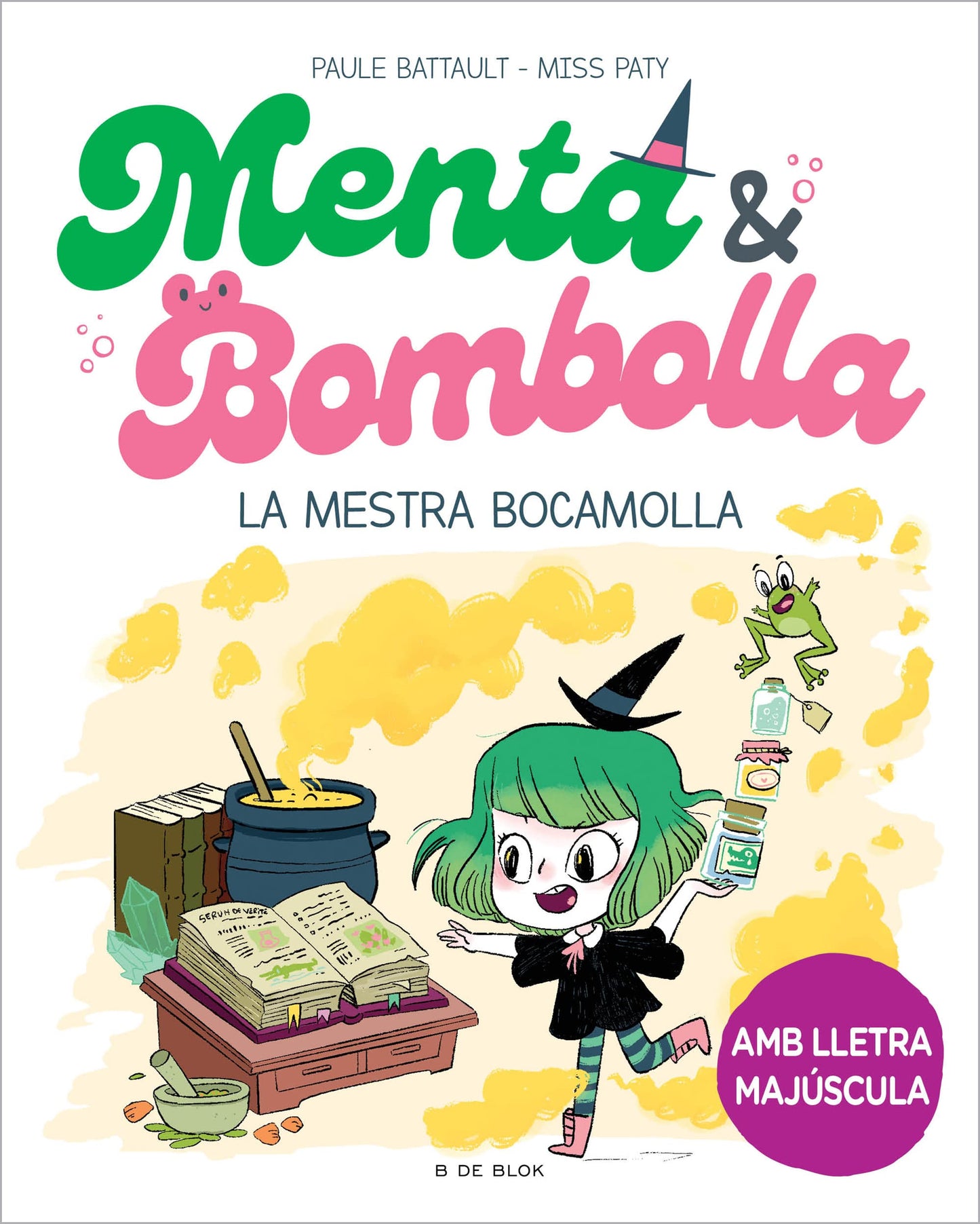Libro: Menta i Bombolla 3 - La mestra bocamolla: Amb lletra MAJÚSCULA perquè nens a partir de 6 anys aprenguin a llegir sols