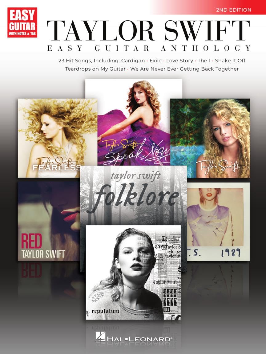 Libro: Taylor Swift - Easy Guitar Anthology: 2nd Edition (Easy Guitar With Notes & Tab)