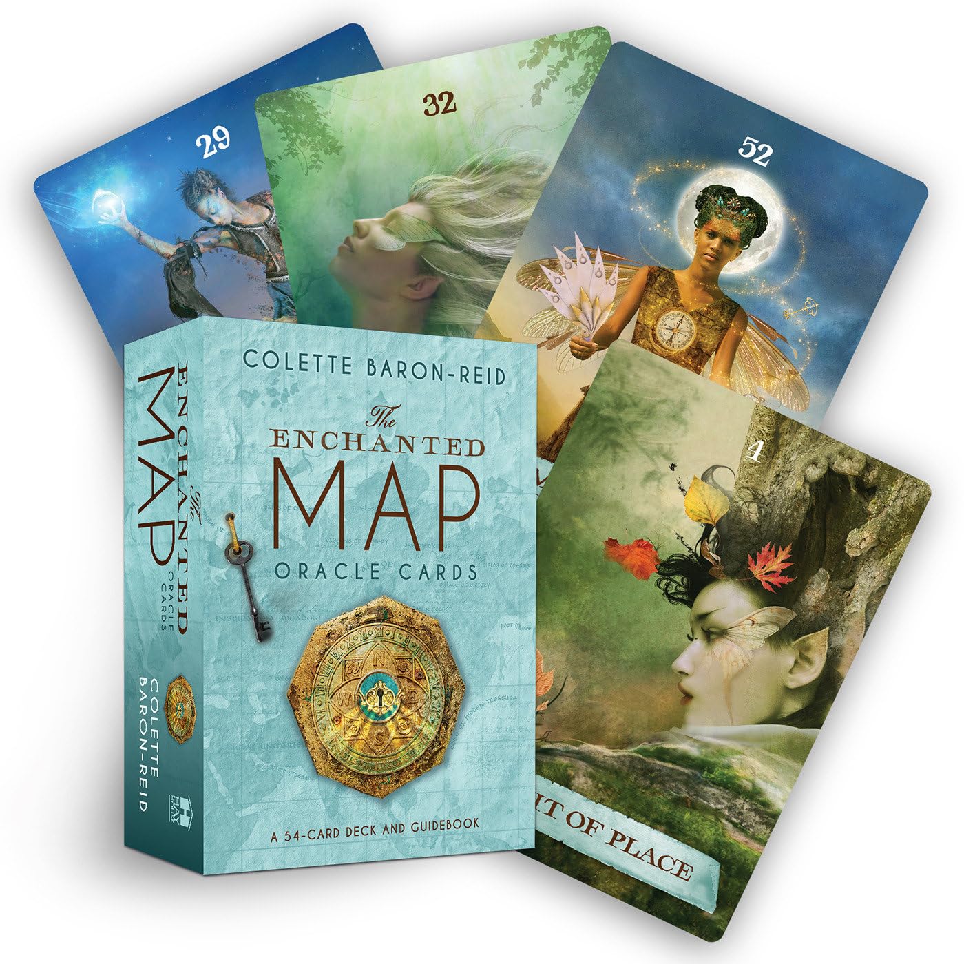 Libro: The Enchanted Map Oracle Cards: A 54-Card Oracle Deck for Love, Purpose, Healing, Magic, and Happiness
