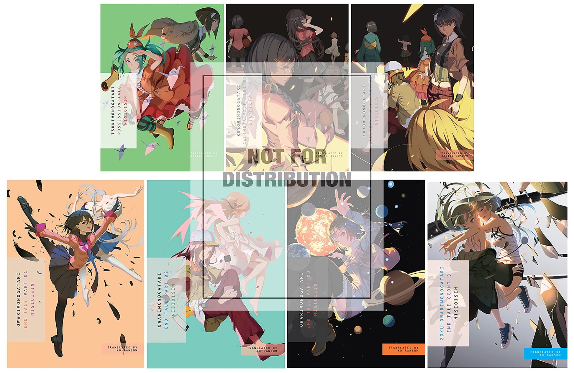 Libro: MONOGATARI Series Box Set, Final Season