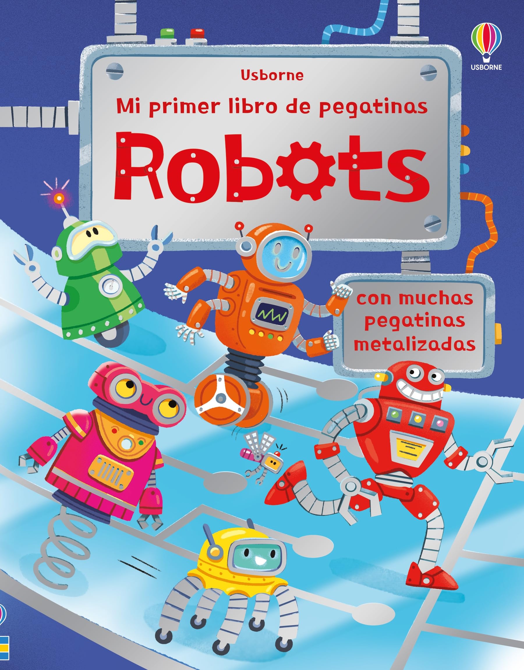 Libro: Robots (Mi primer libro de pegatinas)
