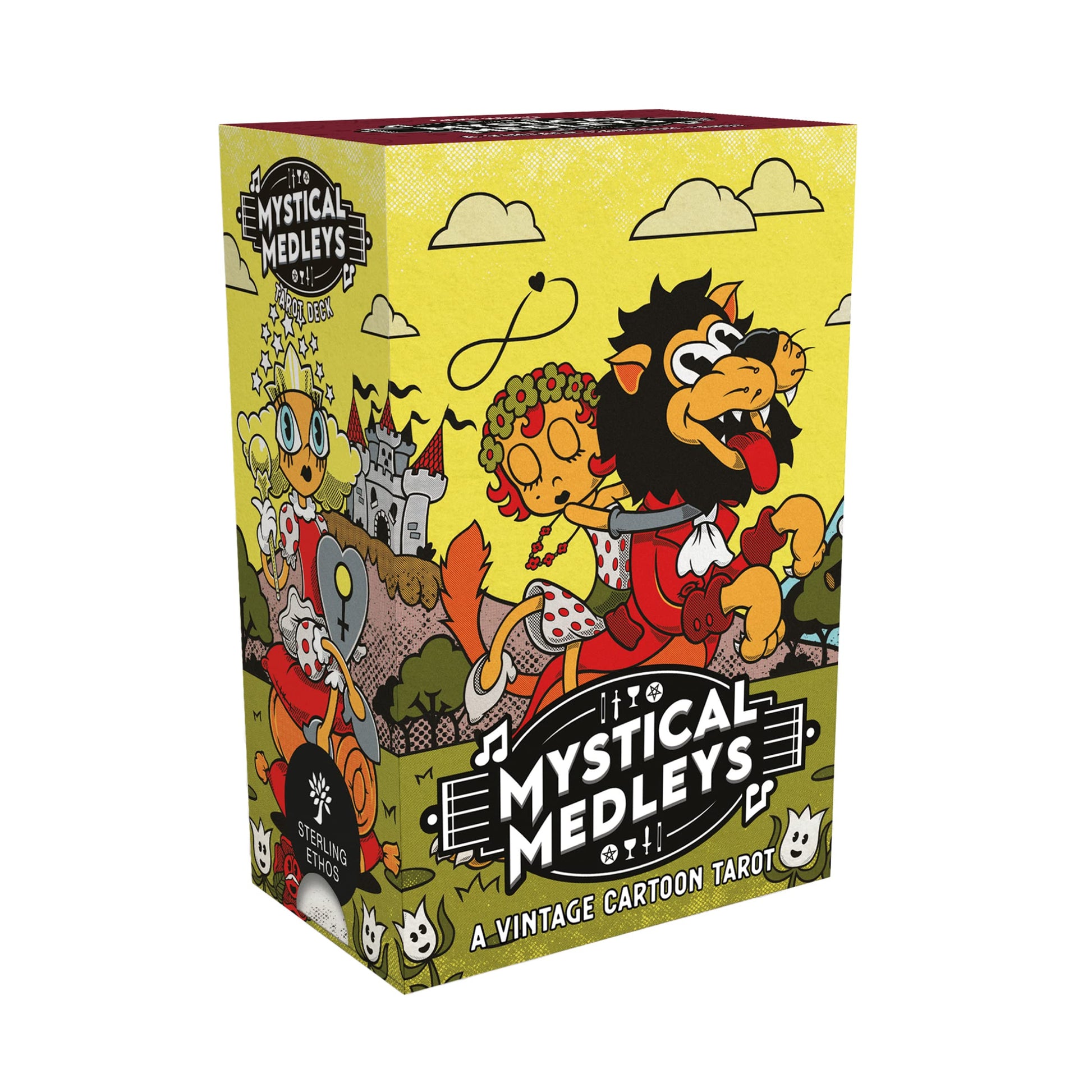 Libro: Mystical Medleys Vintage Cartoon Tarot Deck: A 78-Card Tarot Deck with Guidebook (Modern Tarot Library)