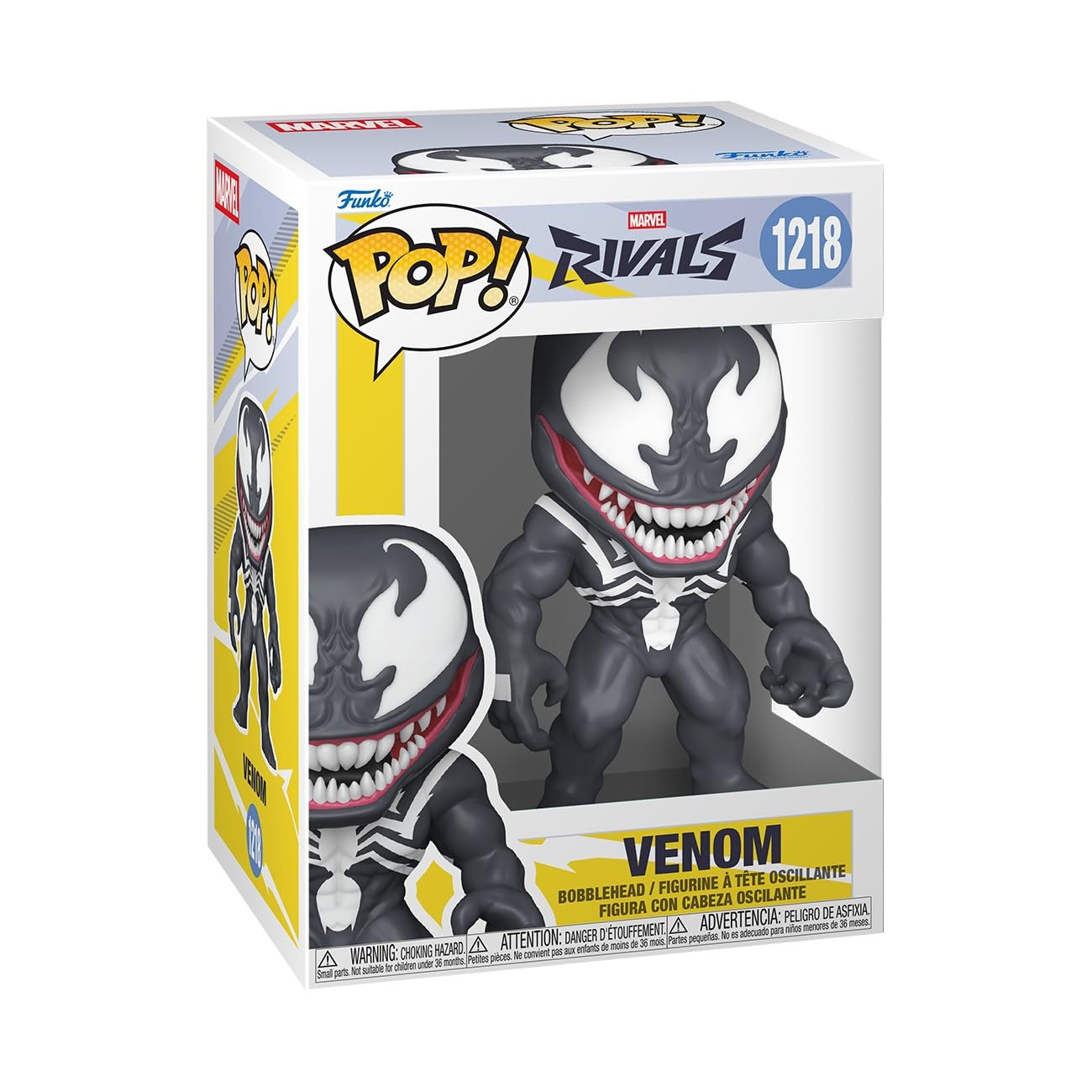Funko Pop! Videojuegos: Marvel Rivals - Venom - 1/6 Odds for Rare Chase Variant