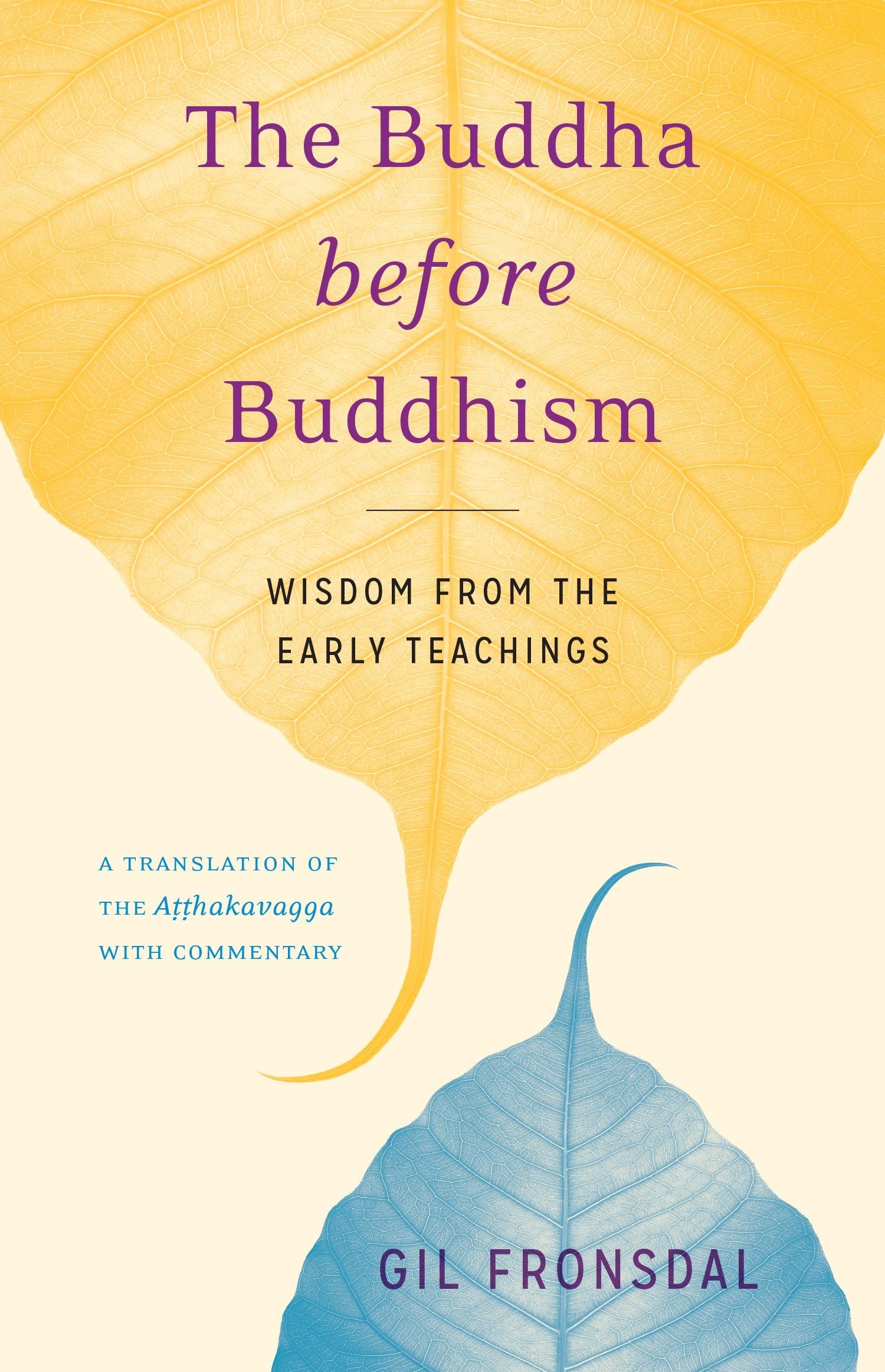 Libro: The Buddha before Buddhism: Wisdom from the Early Teachings