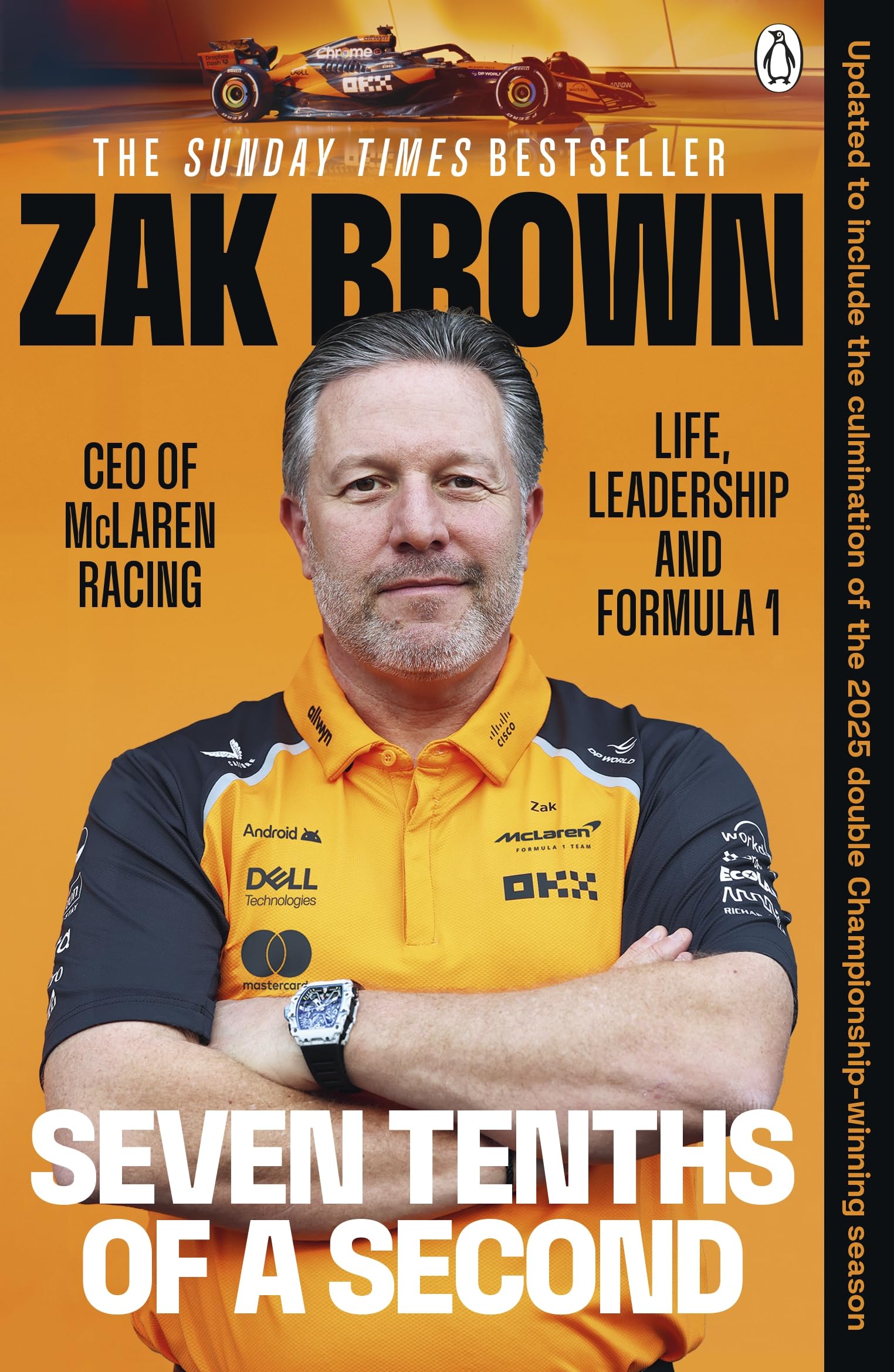 Libro: Seven Tenths Of A Second: A behind-the-scenes look at McLaren’s comeback and the lessons in strategy, innovation and trust that fuel Formula 1