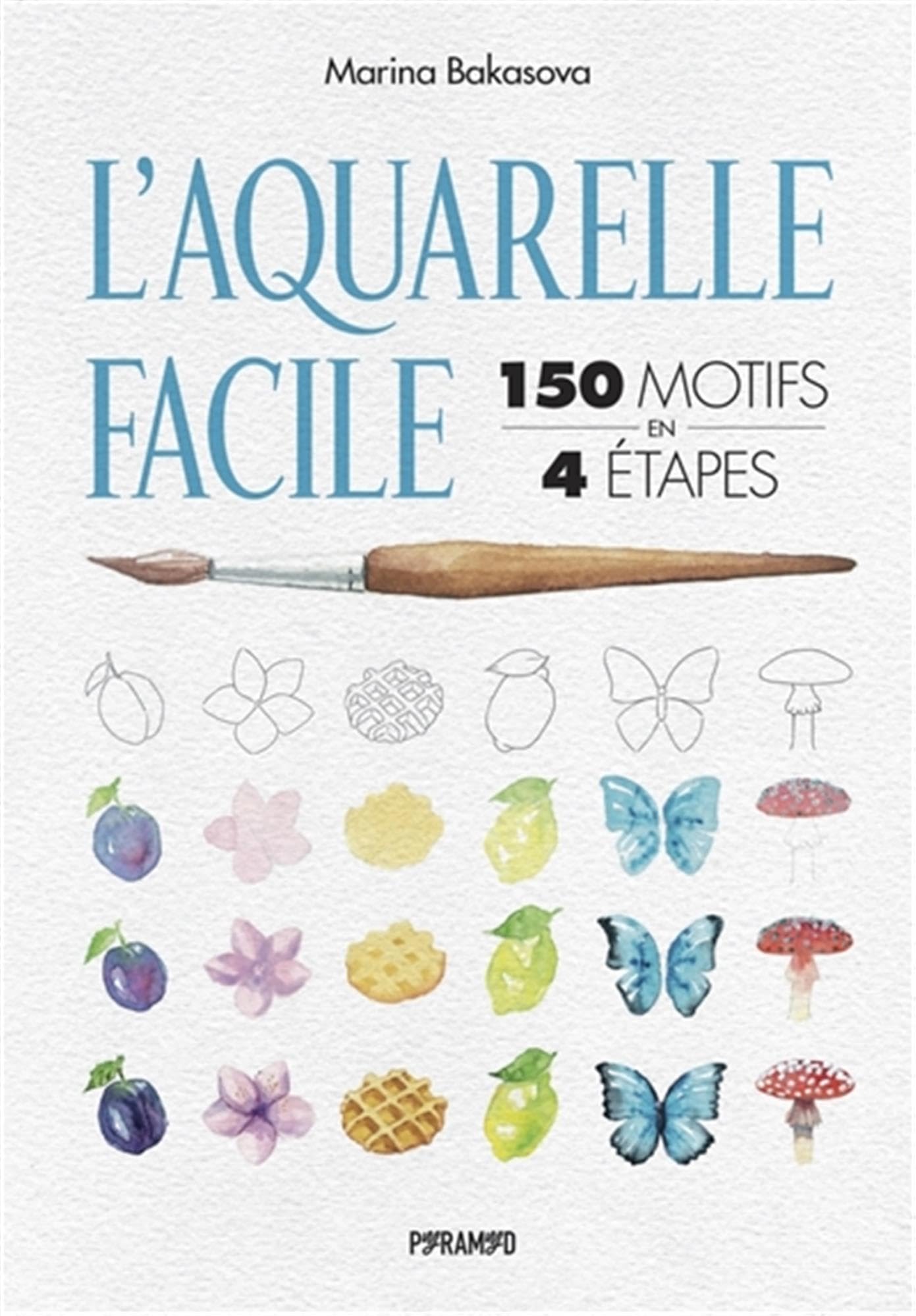 Libro: L'AQUARELLE FACILE : 150 MOTIF