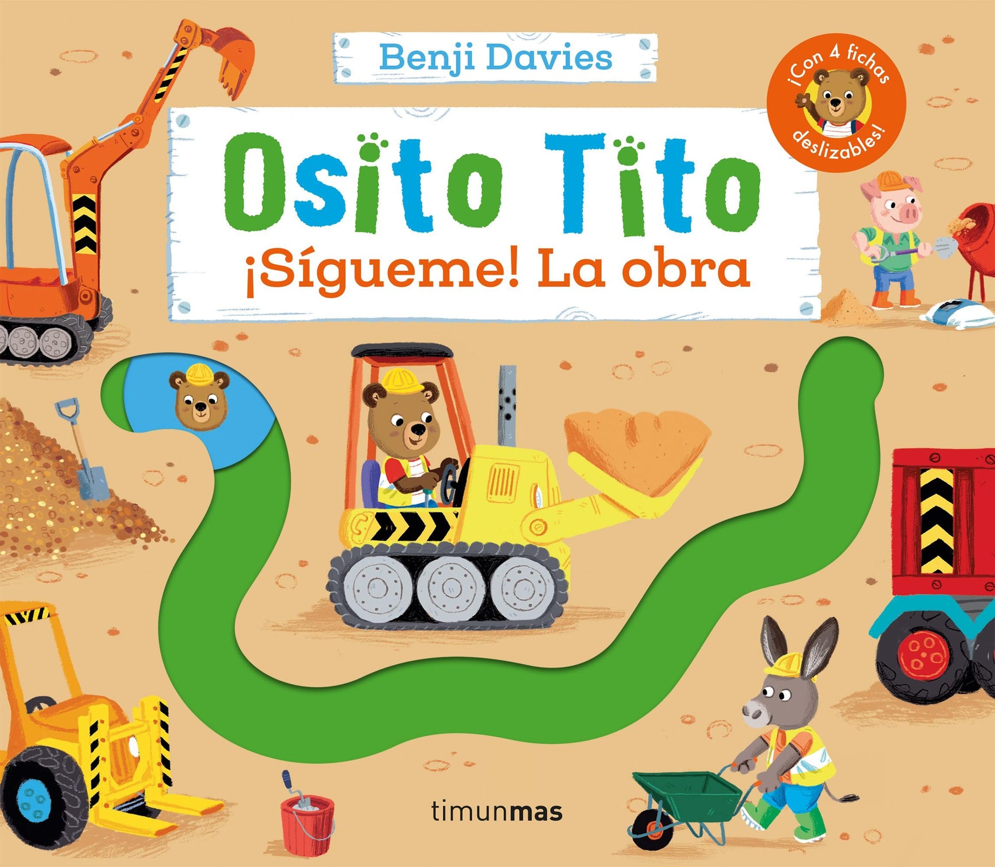 Libro: Osito Tito. ¡Sígueme! La obra