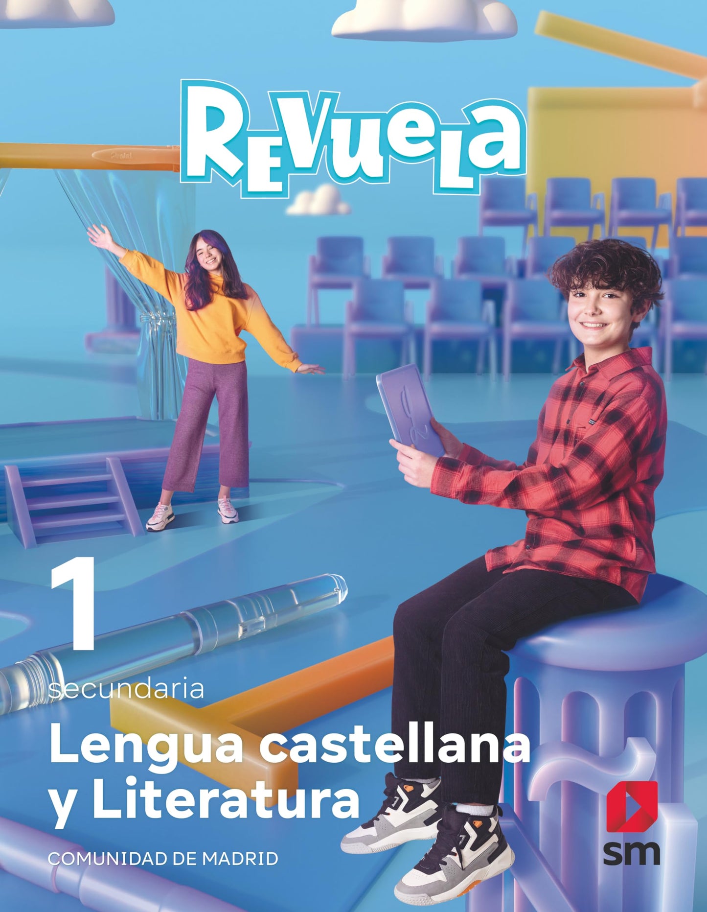 Libro: Lengua Castellana y Literatura. 1 Secundaria. Revuela. Comunidad de Madrid - 9788413928135