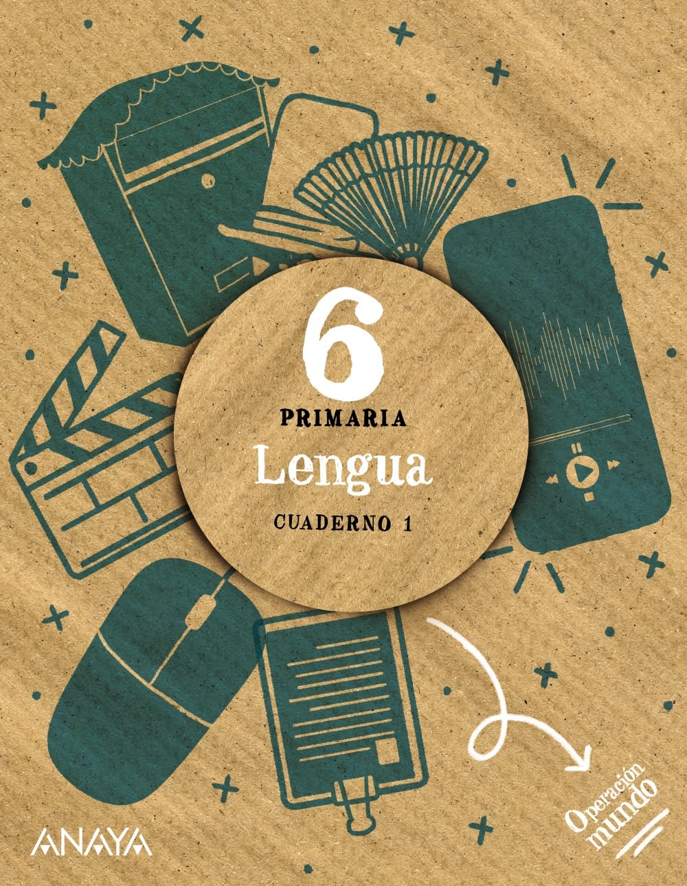 Libro: Lengua 6. Cuaderno 1 (Operación Mundo)