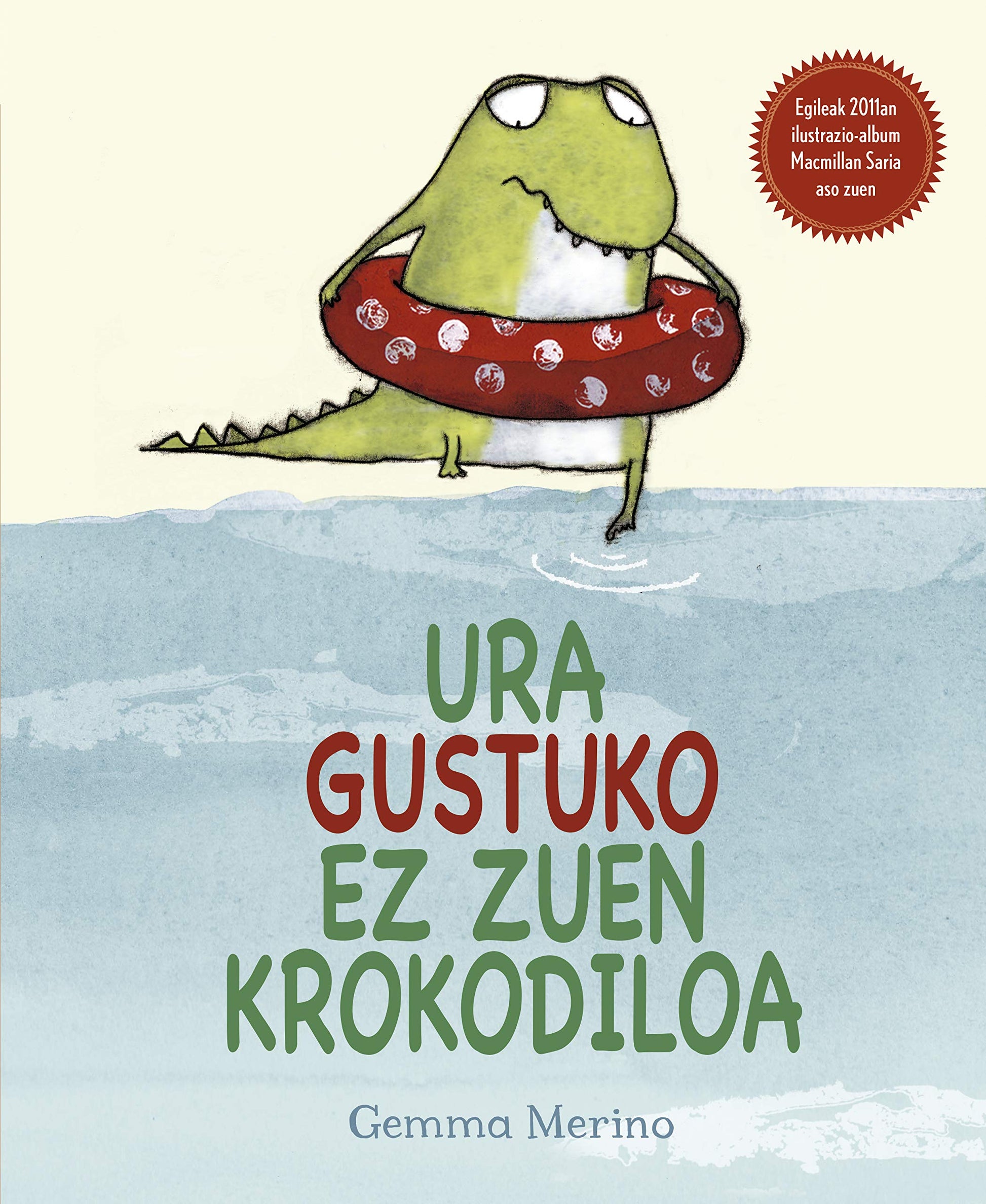 Libro: Ura gustuko ez zuen krokodiloa