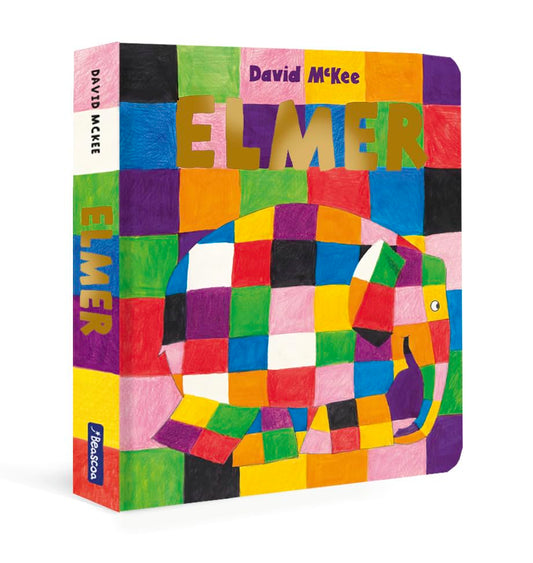 Elmer. Libro de cartón - Elmer (Pequeñas manitas)