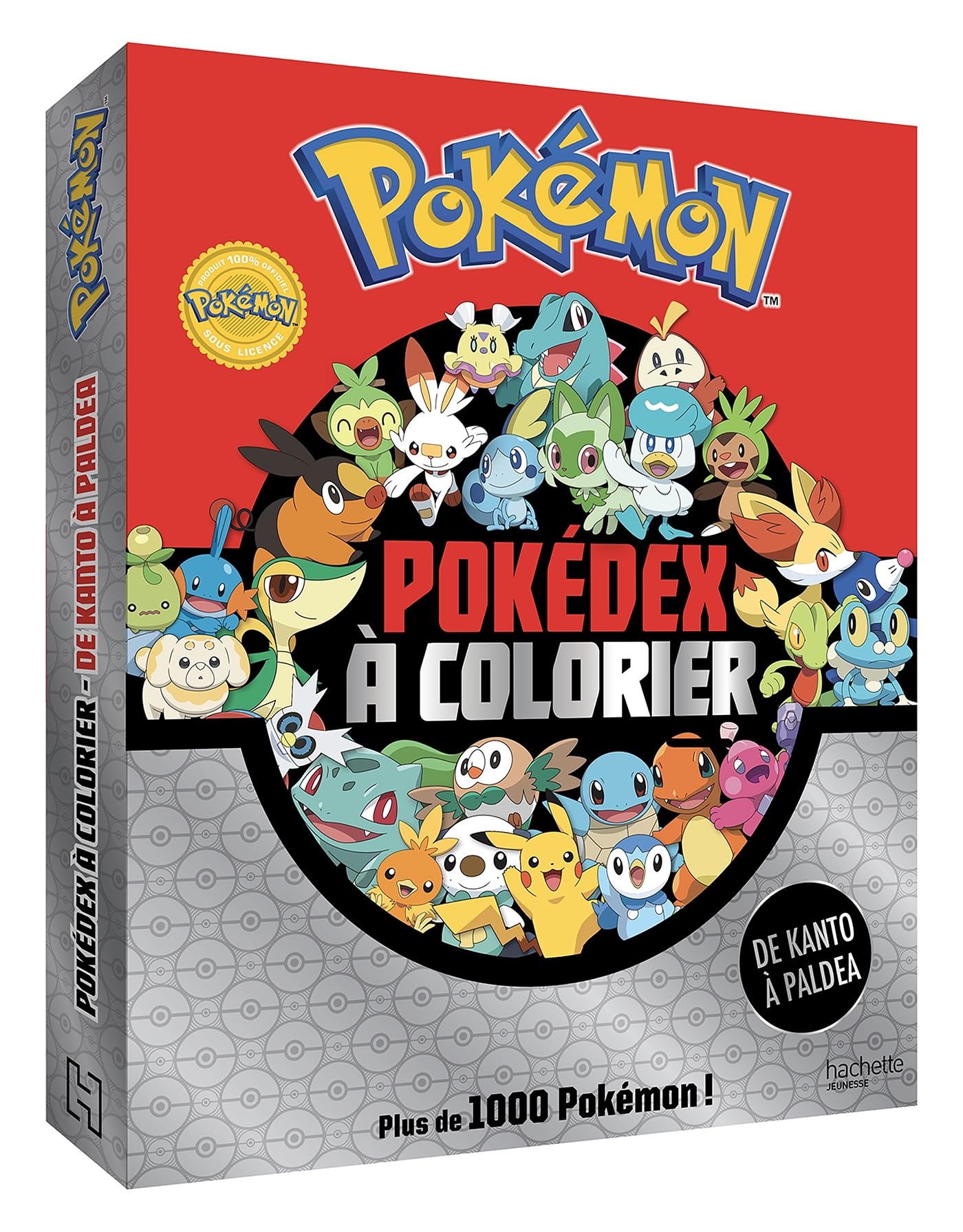 Libro: Pokémon - Pokedex à colorier de Kanto à Paldea: Livre de coloriages