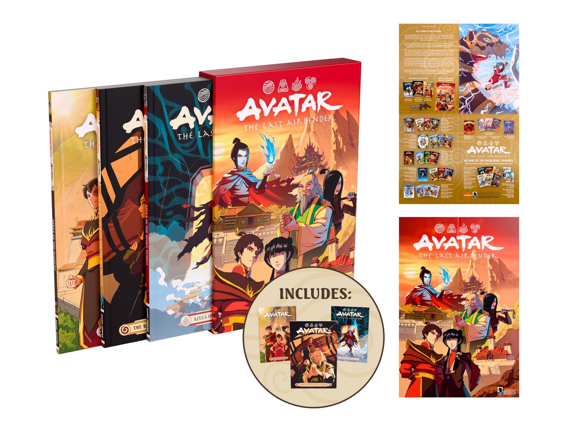 Libro: Avatar: The Last Airbender--Fire and Family Treasury Boxed Set