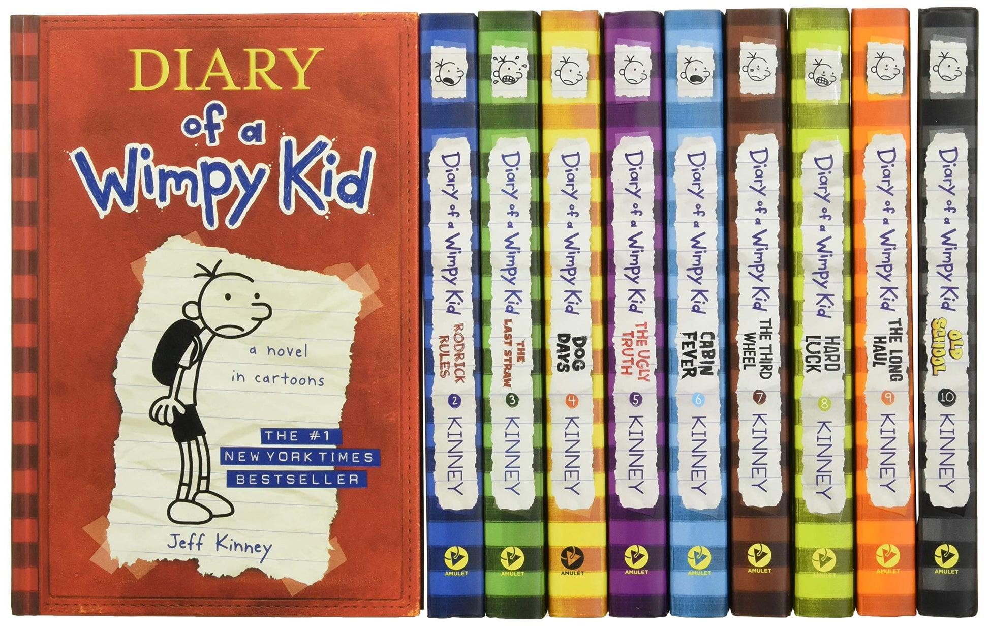 Libro: Diary of a Wimpy Kid Box of Books 1–10 Hardcover Gift Set