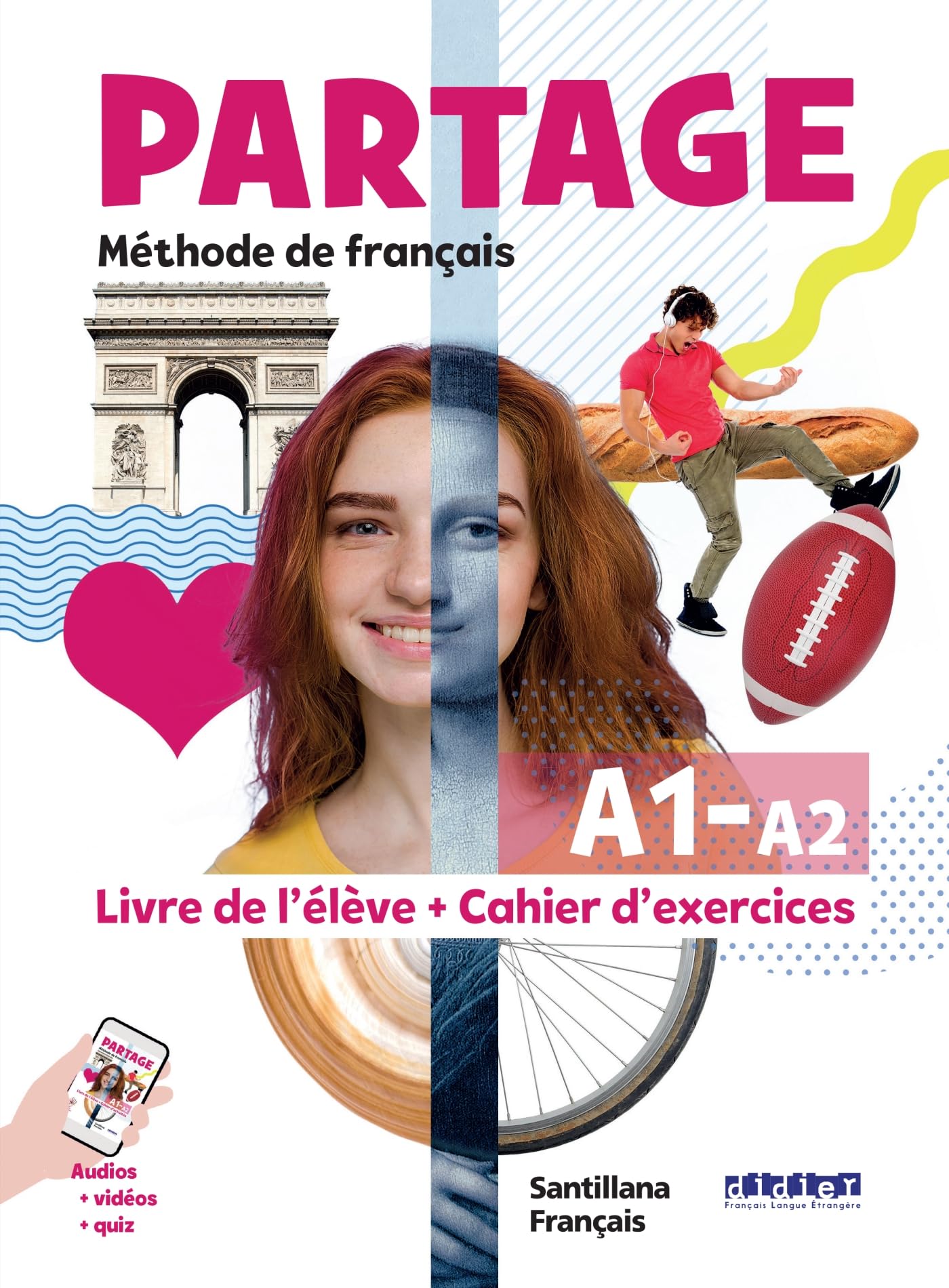 Libro: PARTAGE A1/A2 LIVRE+CAHIER