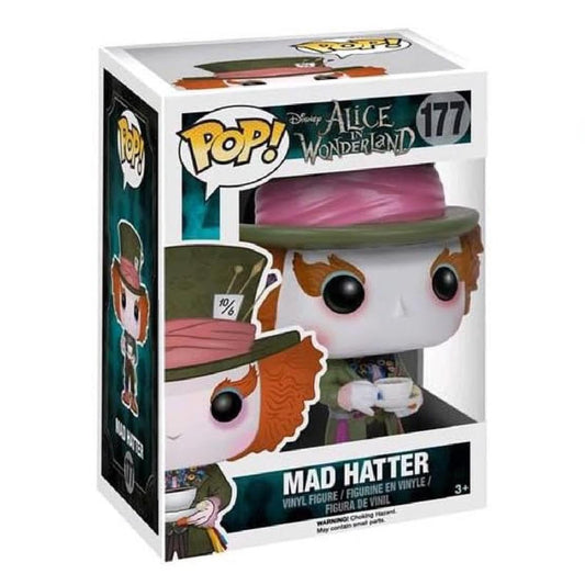 Funko POP Disney: Alice in Wonderland Figura de Acción - Mad Hatter, Multicolor, 6709