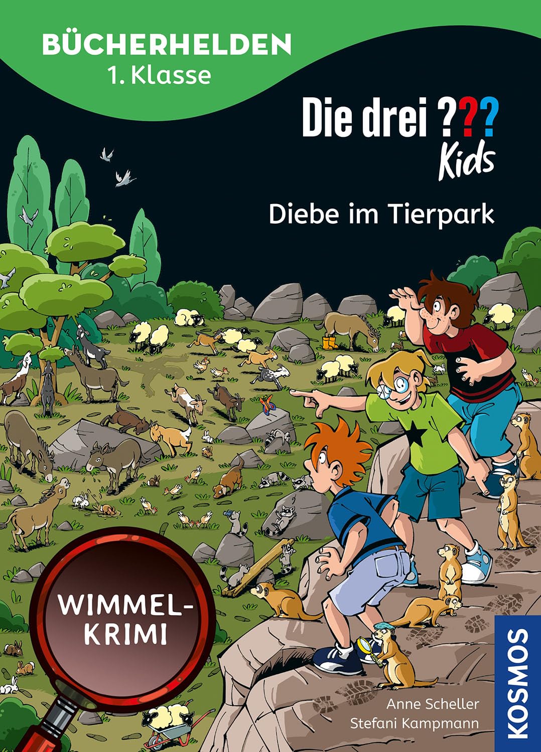 Libro: Die drei ??? Kids, Bücherhelden 1. Klasse, Diebe im Tierpark