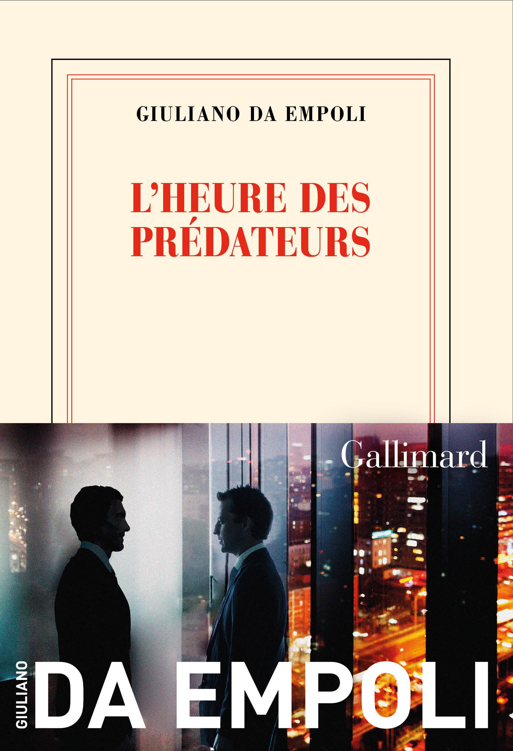 Libro: L'heure des prédateurs