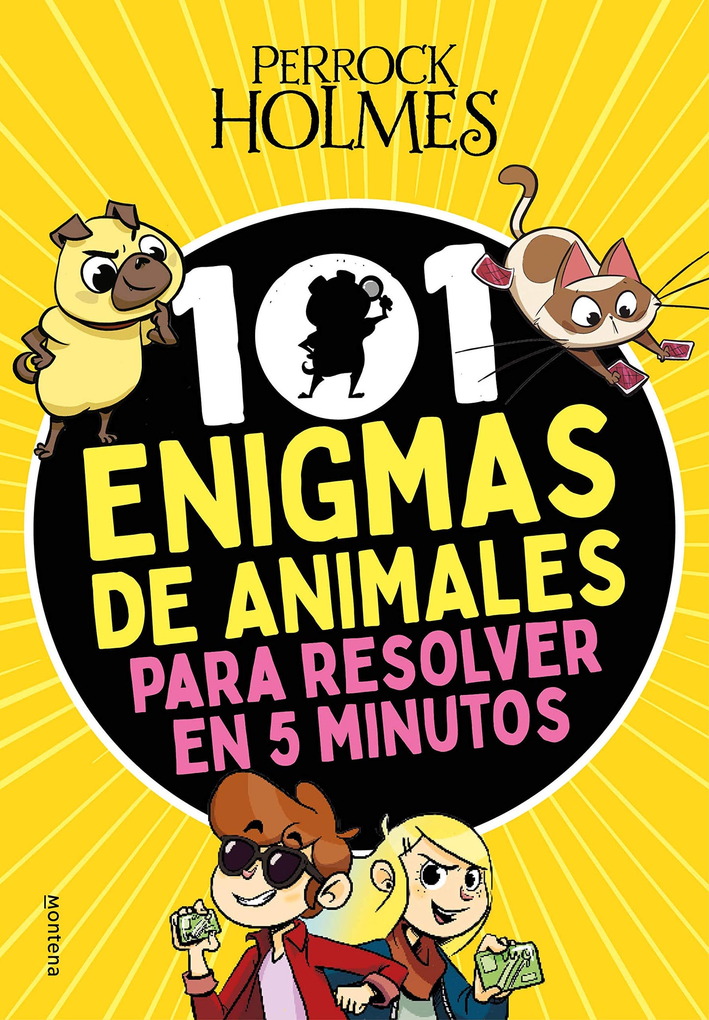 Libro: Perrock Holmes - 101 enigmas de animales para resolver en 5 minutos