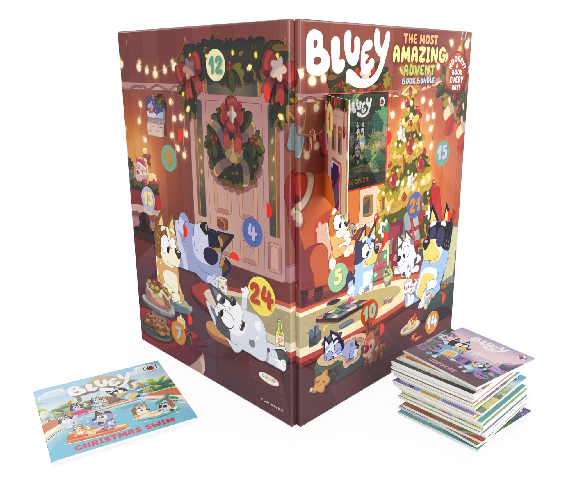 Libro: Ladybird Bluey The Most Amazing Advent Book Bundle.