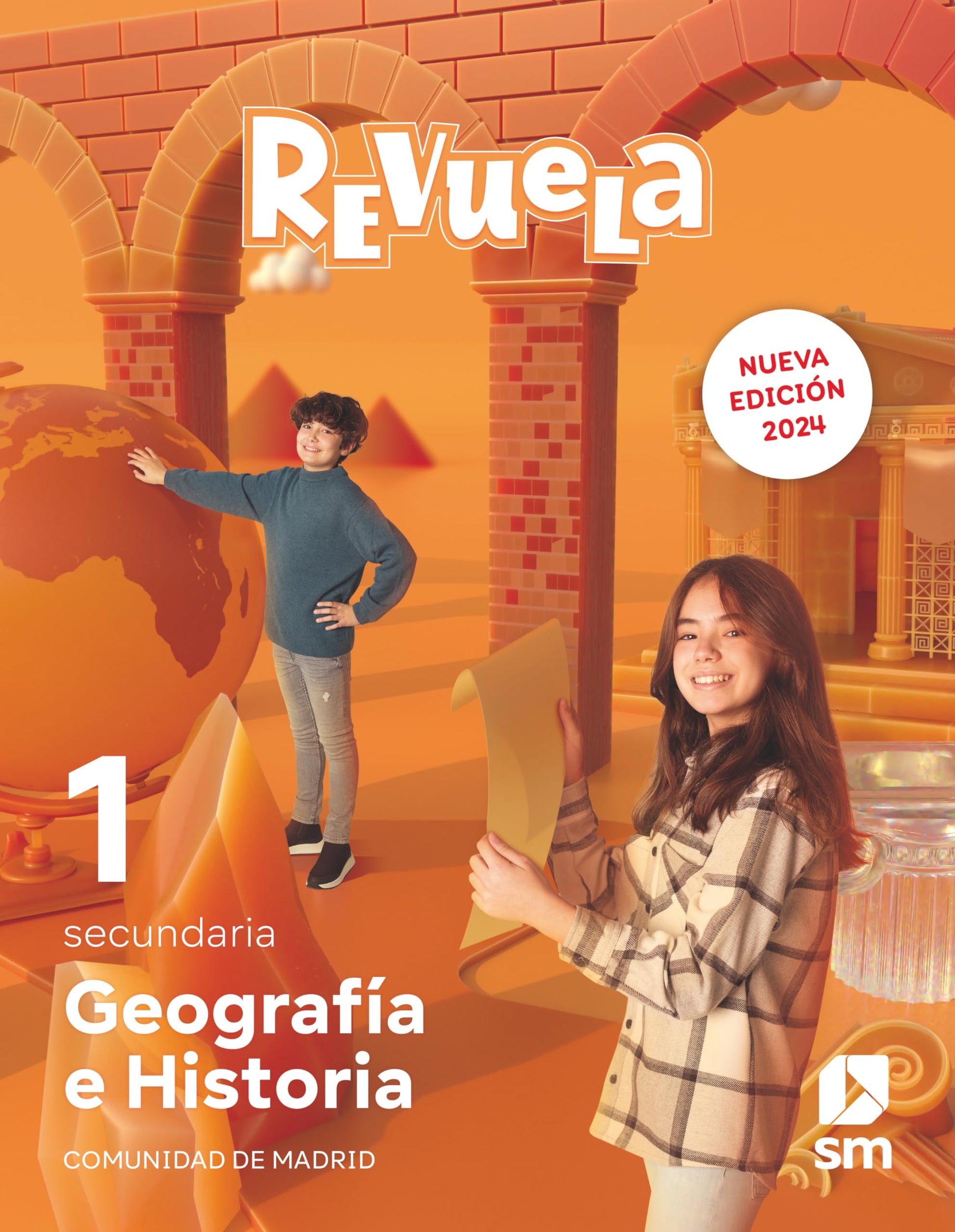 Libro: Geografía e Historia. 1 Secundaria. Revuela. Comunidad de Madrid