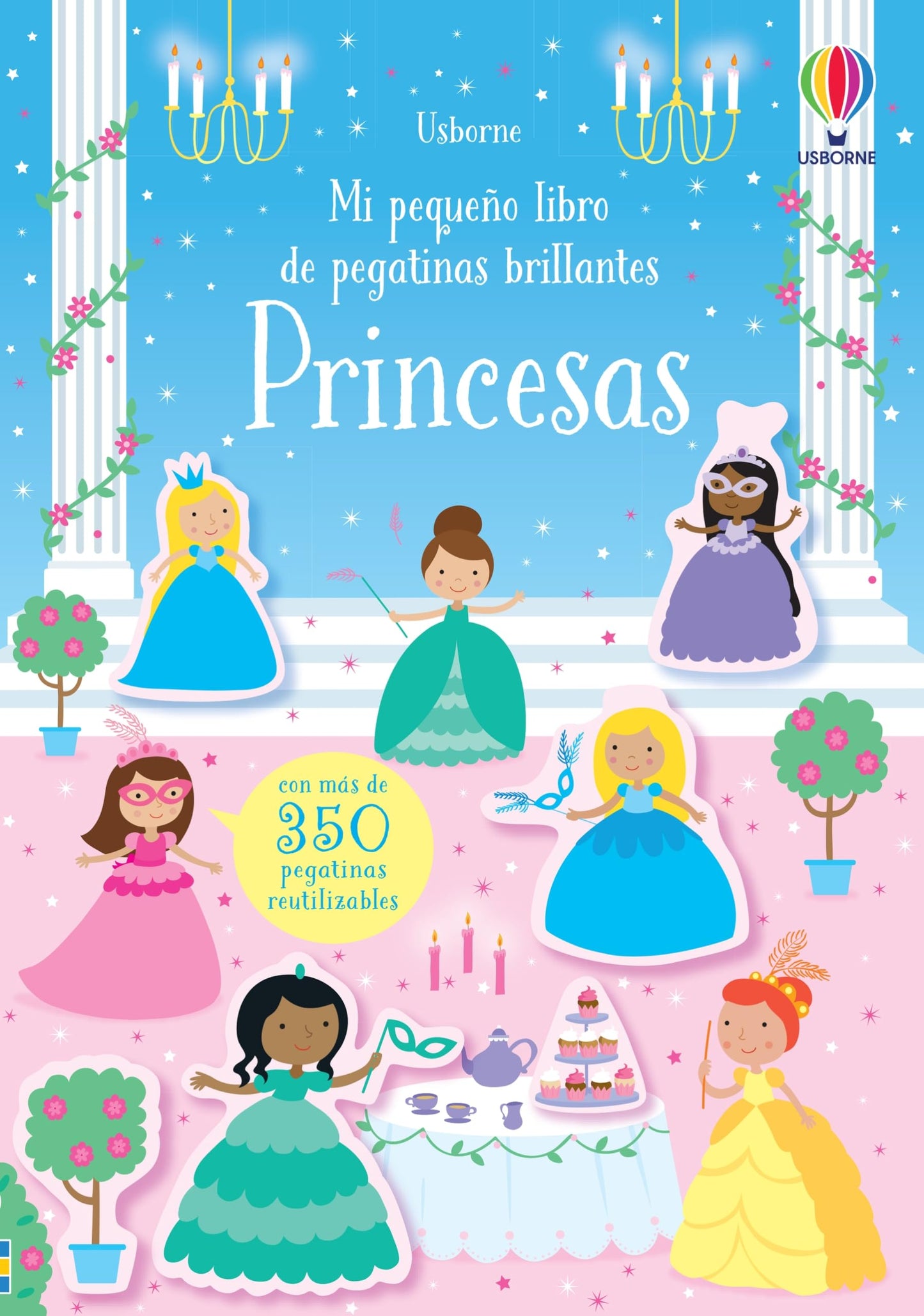 Libro: princesas (Mi pequeño libro de pegatinas brillantes)