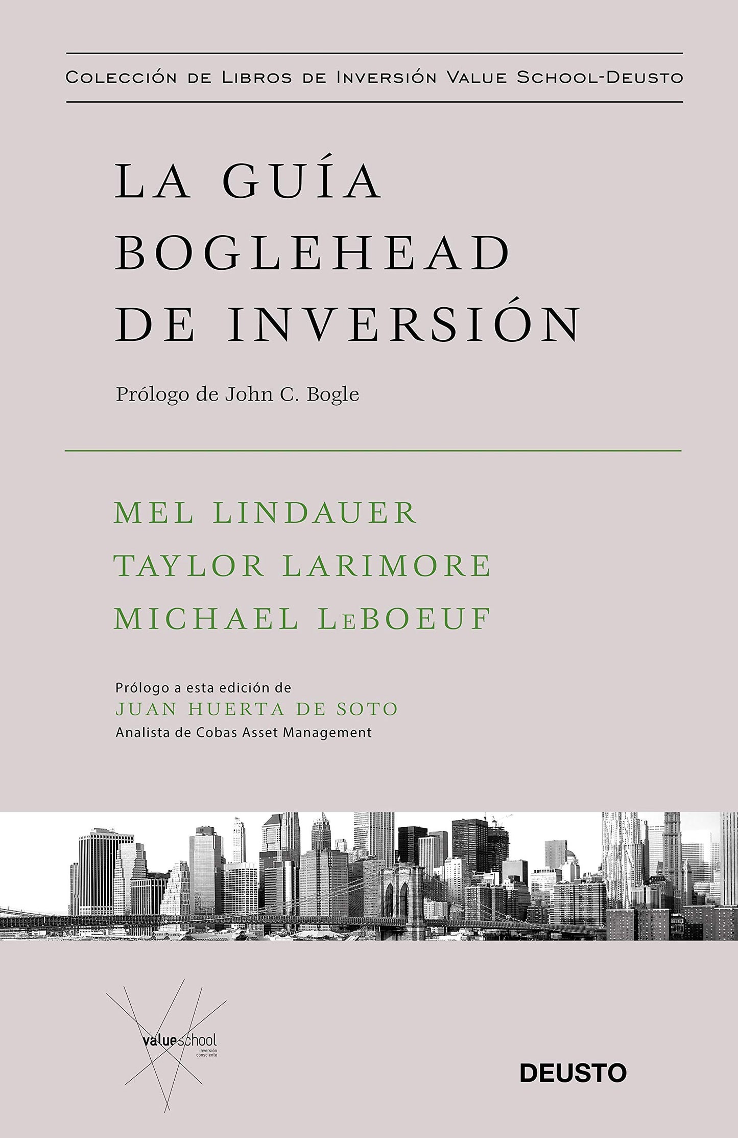 Libro: La guía Boglehead de inversión: Prólogo de John C. Bogle (Colección de libros de inversión Value School)