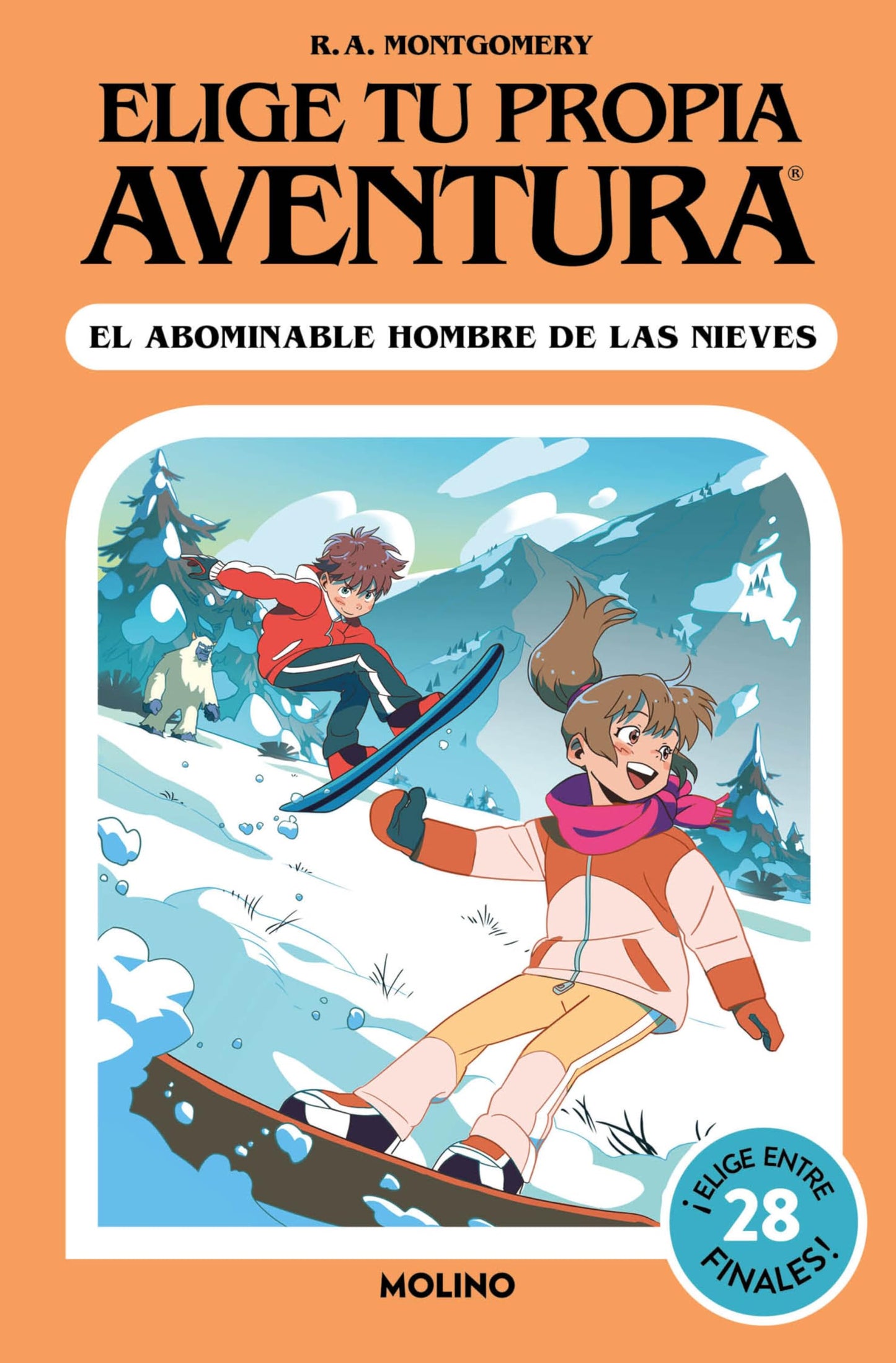 Libro: Elige tu propia aventura - El abominable hombre de las nieves (Ficción Kids)