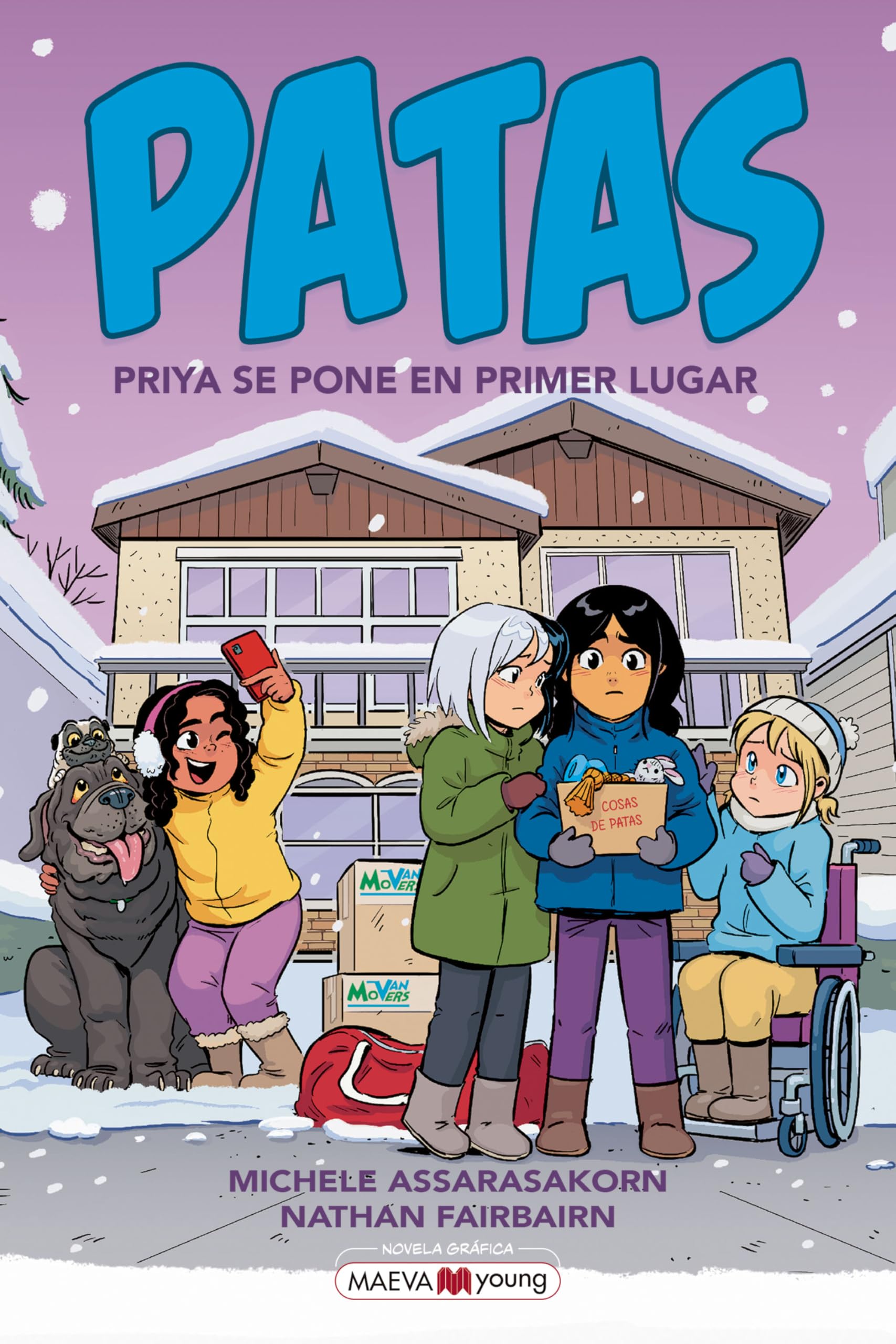Patas 3: Priya se pone en primer lugar (Novela gráfica)