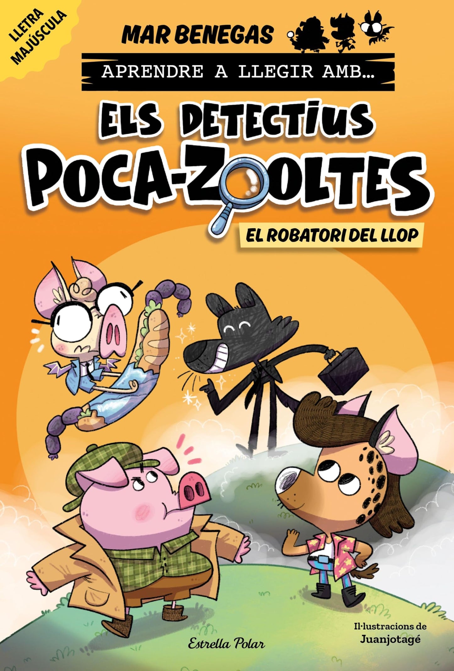 Libro: Aprendre a llegir amb Els detectius Poca-zooltes 11. El robatori del llop