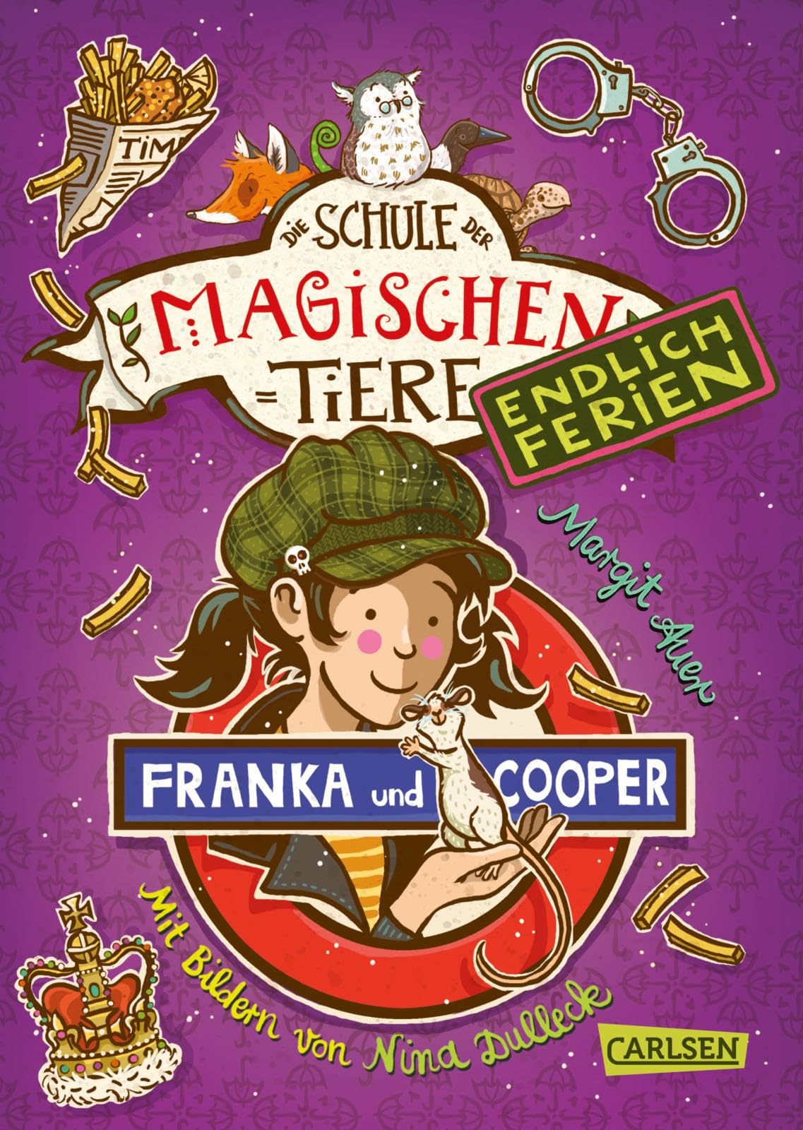 Libro: Die Schule der magischen Tiere. Endlich Ferien 8: Franka und Cooper: Fröhliches Kinderbuch über sprechende Tiere ab 8 Jahren