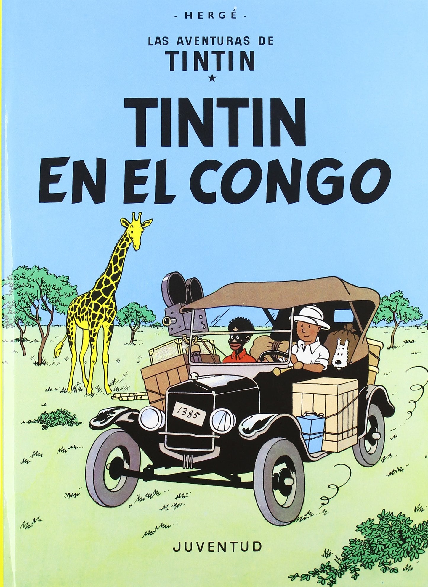 Tintín en el Congo (cartoné) (LAS AVENTURAS DE TINTIN CARTONE)