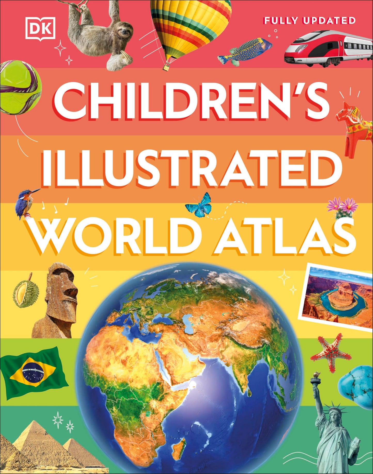 Libro: DK Publishing (Dorling Kindersley) Childrens Illustrated World Atlas.