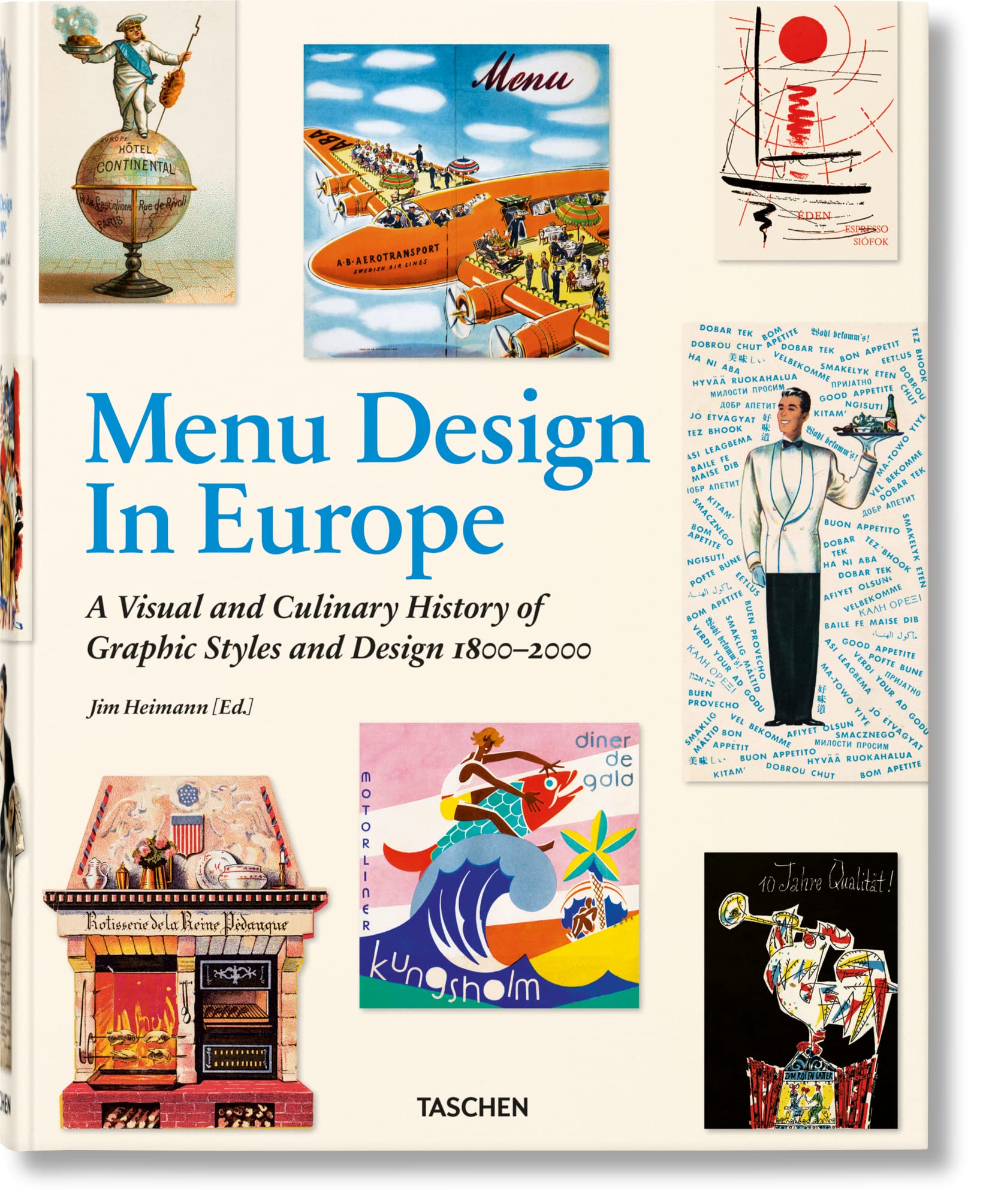 Libro: Menu Design in Europe (Jumbo) (Multilingual Edition)