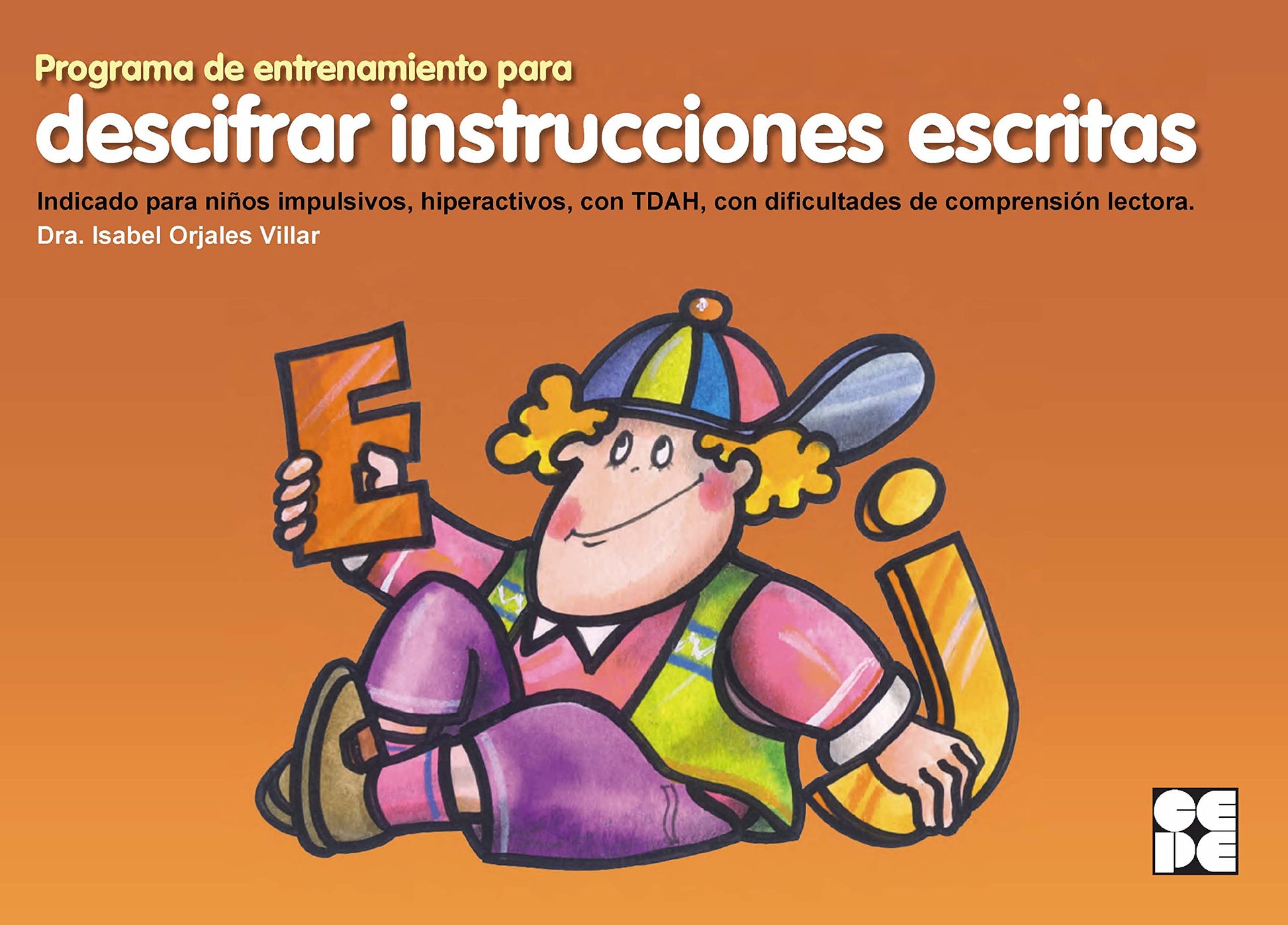 Libro: Programa de entrenamiento para descifrar instrucciones escritas (Estrategias para aprender)