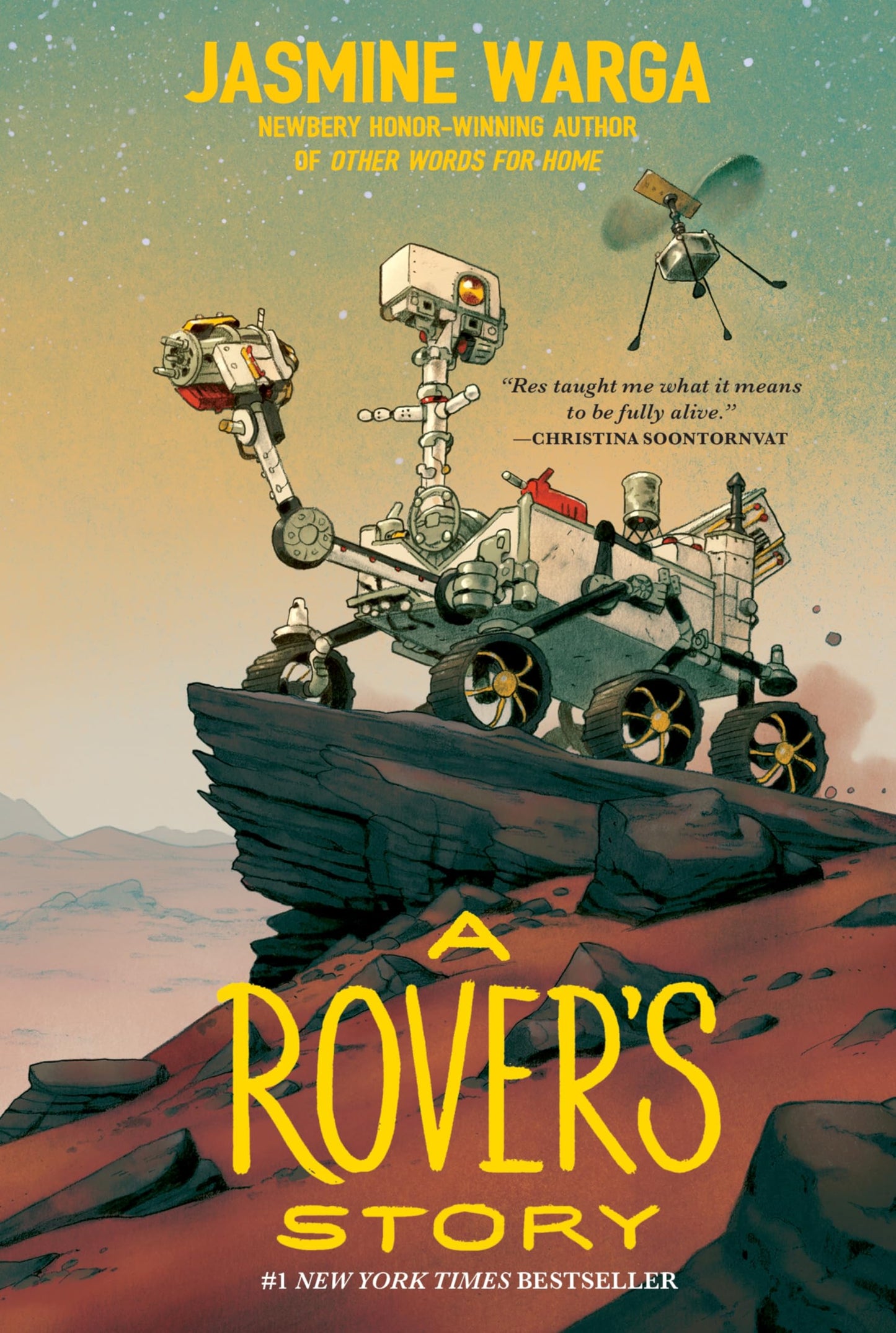Libro: A Rover's Story: Meet Resilience, a Mars rover battling dust storms and towering cliffs alongside drone friend Fly―a middle grade tale for ages 8-12