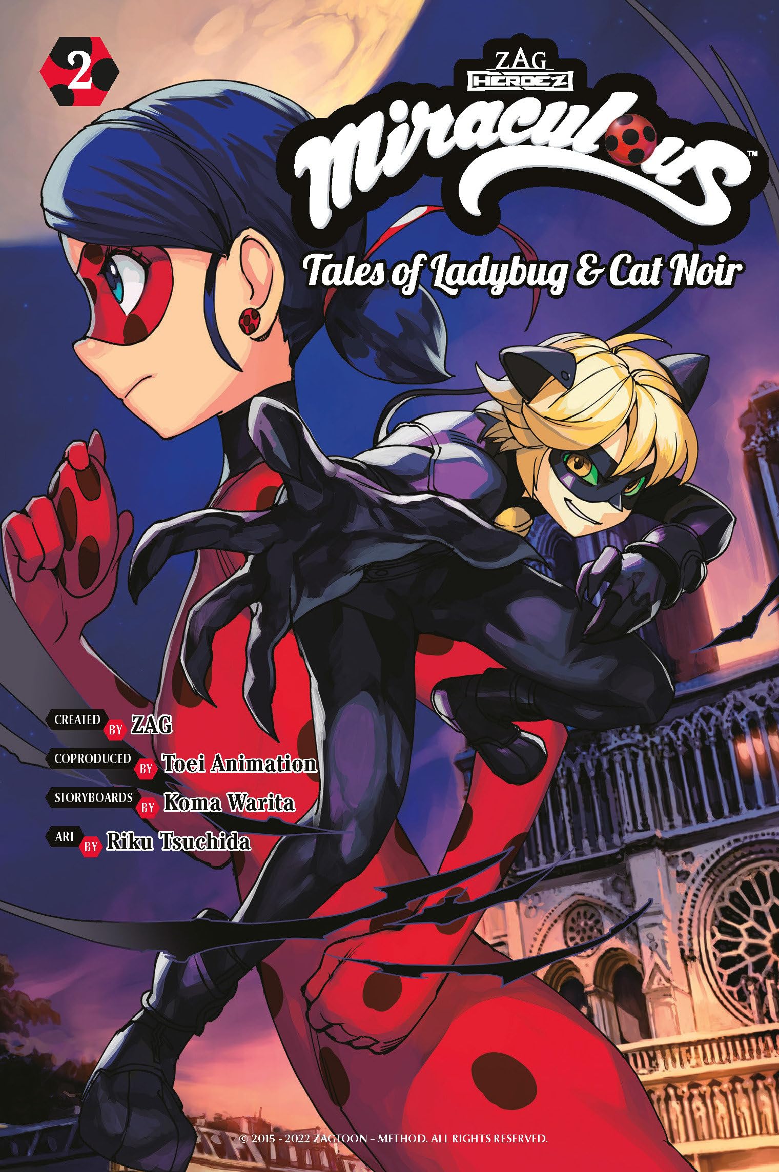 Libro: Miraculous: Tales of Ladybug & Cat Noir (Manga) 2
