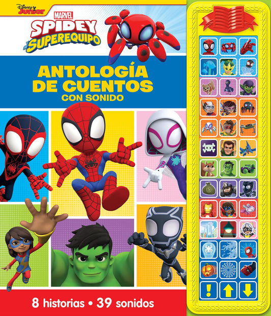 ANTOLOGIA DE CUENTOS CON SONIDO SPIDEY Y SU SUPEREQUIPO (SD TREASURY)