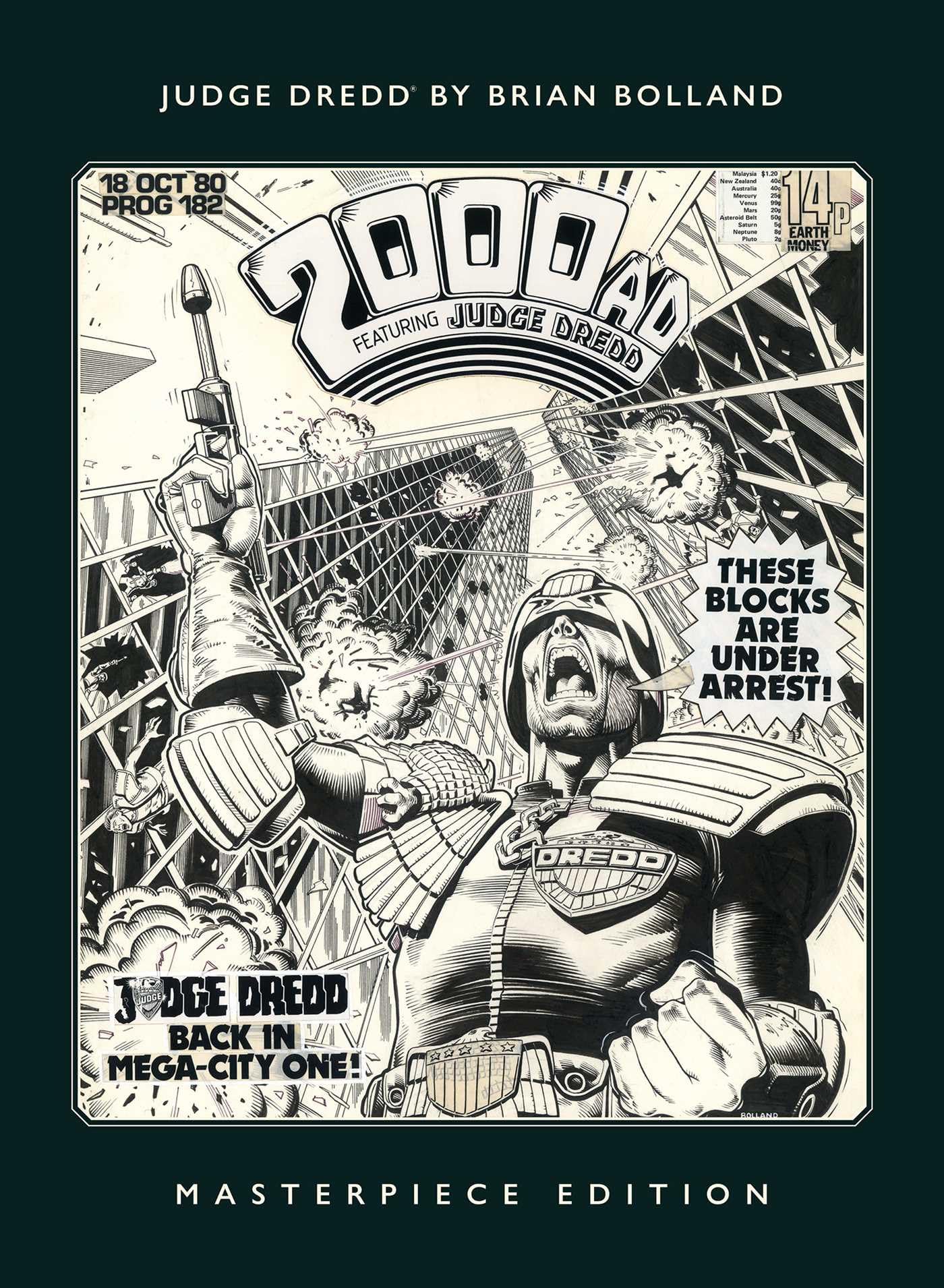 Libro: Judge Dredd by Brian Bolland: Masterpiece Edition