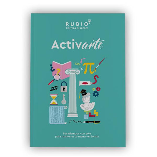 ActivARTE Vol.2 | RUBIO | Adultos | Pasatiempos con arte para entrenar la mente