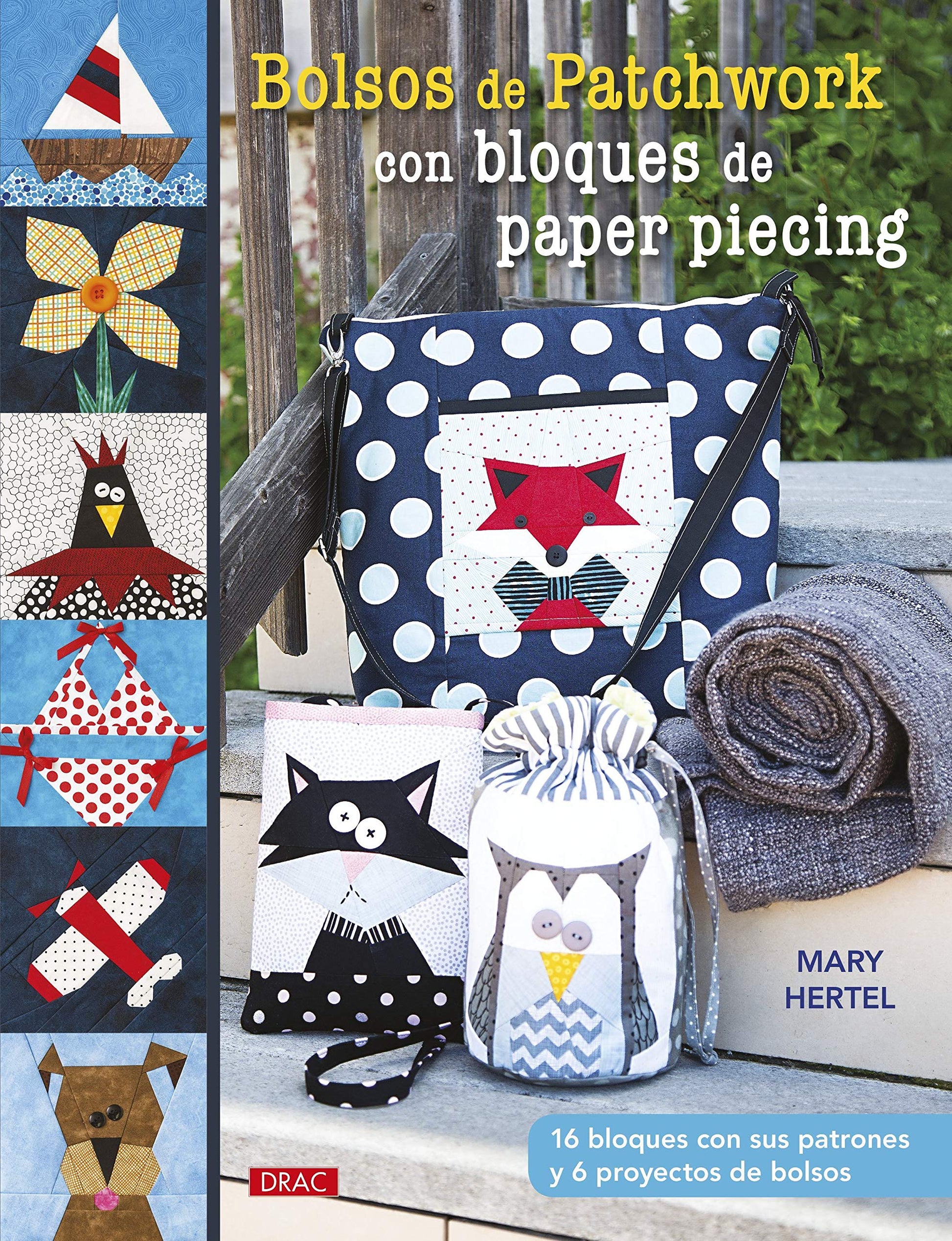 Libro: Bolsos de Patchwork con bloques de paper piecing (TENDENCIAS JUVENILES)