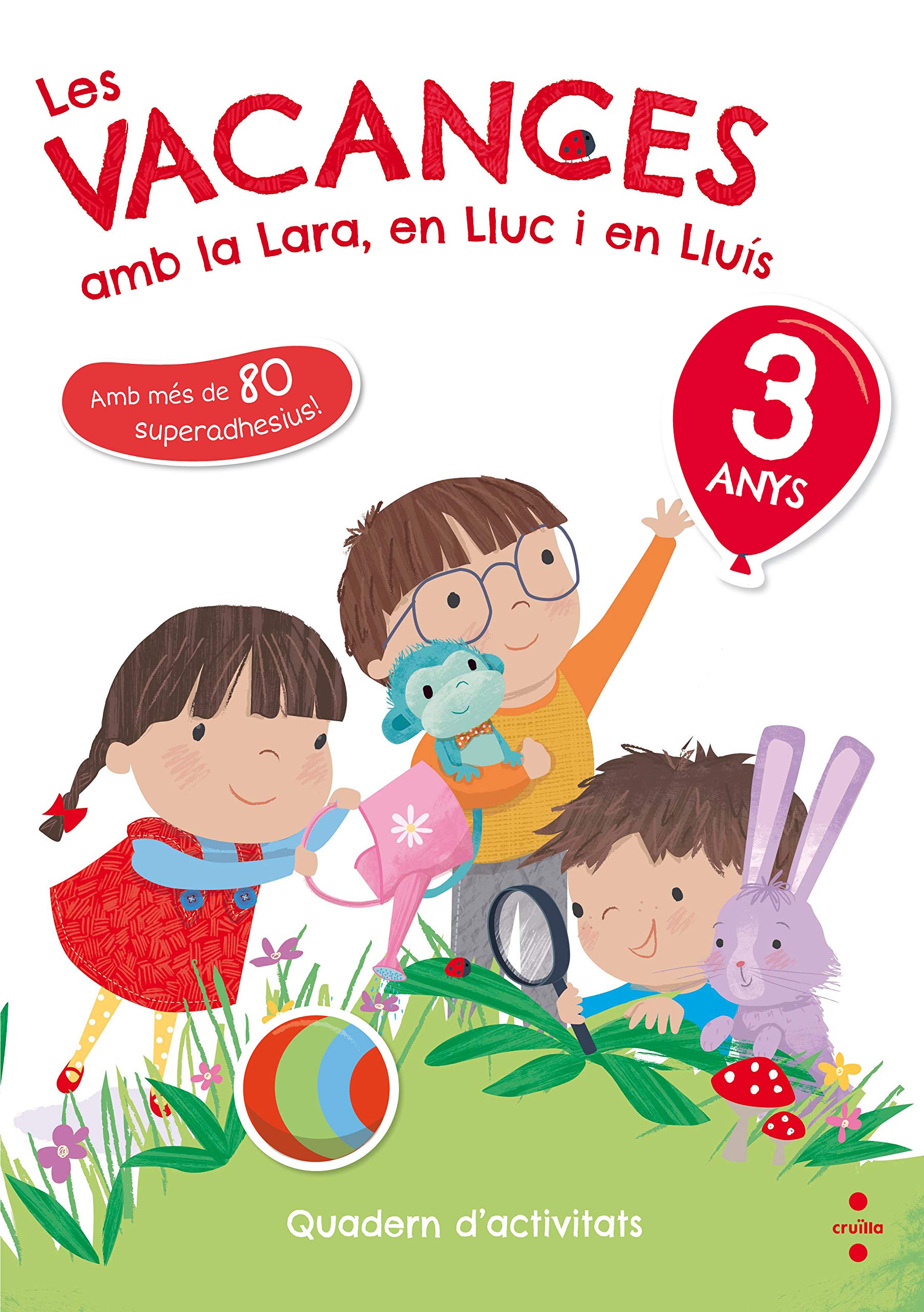 Libro: Les vacances amb la Lara, en Lluc i en Lluís, 3 anys