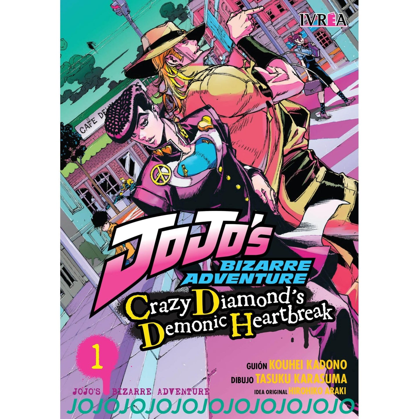 Libro: Jojo's Bizzarre Adventure; Crazy Diamon´s Demonic Heartbreak 01